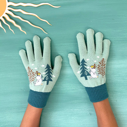 Moomin Forest Snorkmaiden Gloves
