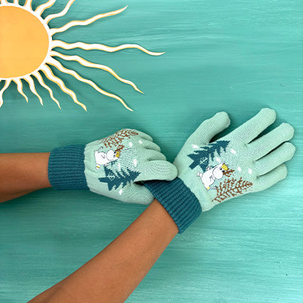 Moomin Forest Snorkmaiden Gloves
