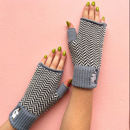 Moomin Herringbone Gloves