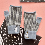 Moomin Herringbone Gloves