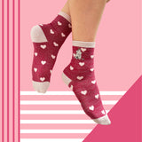 Moomin Love Glitter Socks