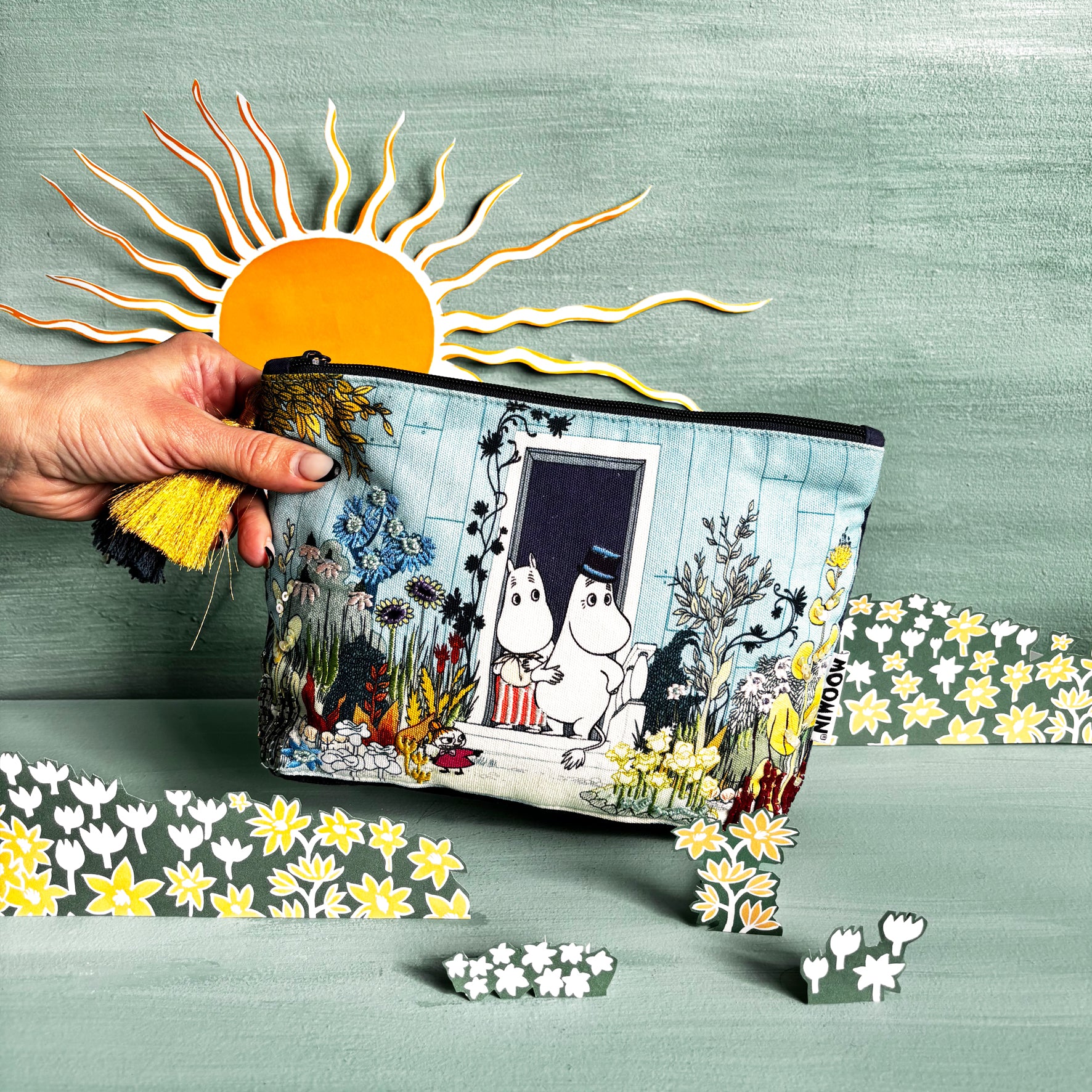 Moomin Riviera Makeup Bag