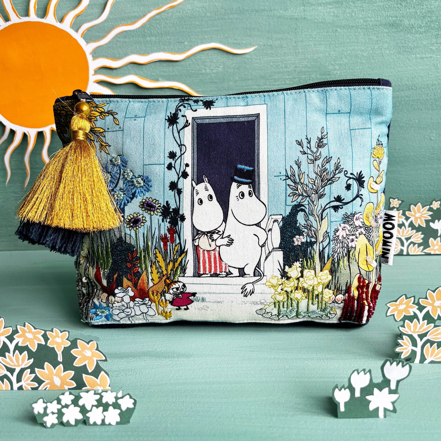 Moomin Riviera Makeup Bag