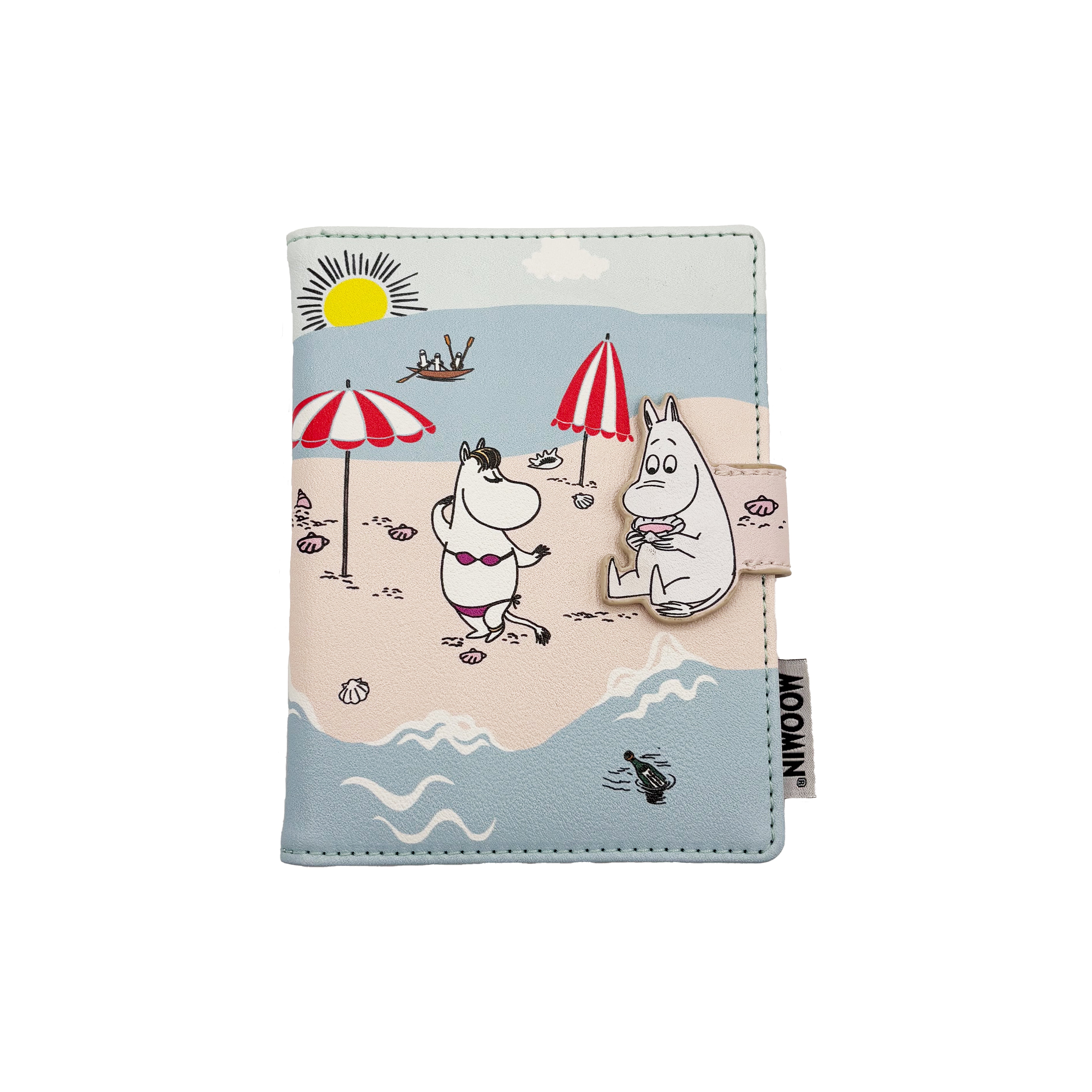 Moomin Beach Travel Wallet