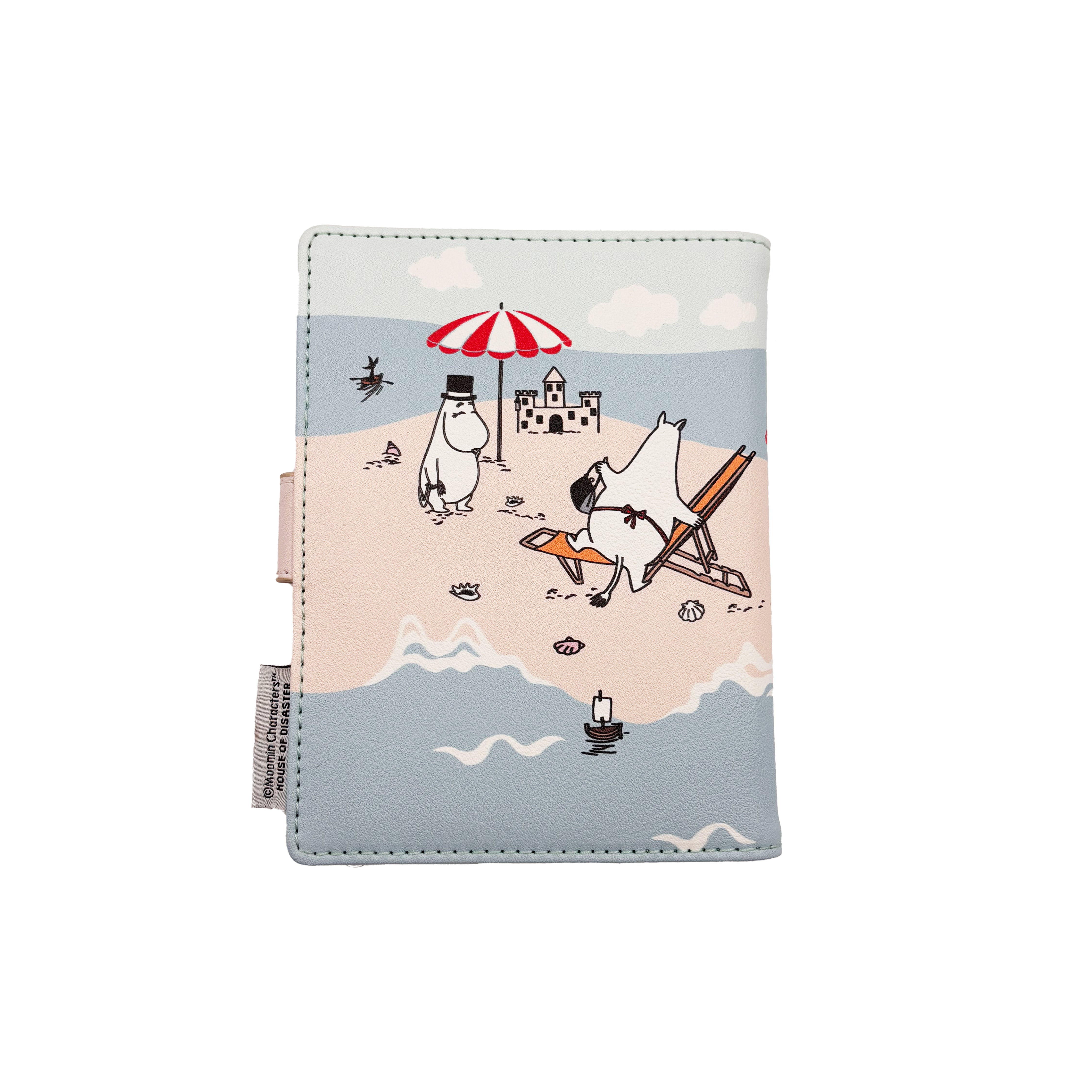 Moomin Beach Travel Wallet