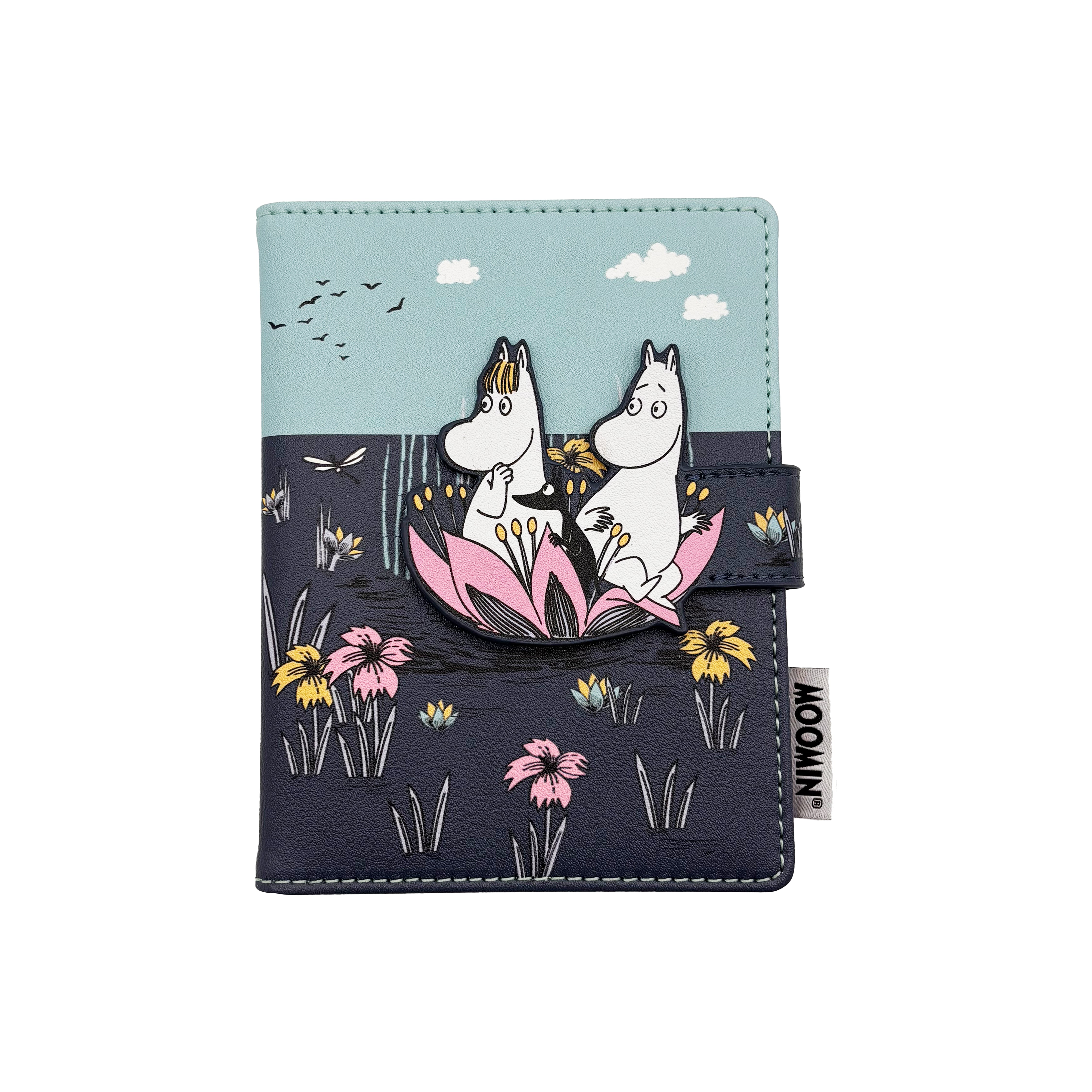 Moomin Lotus Travel Wallet