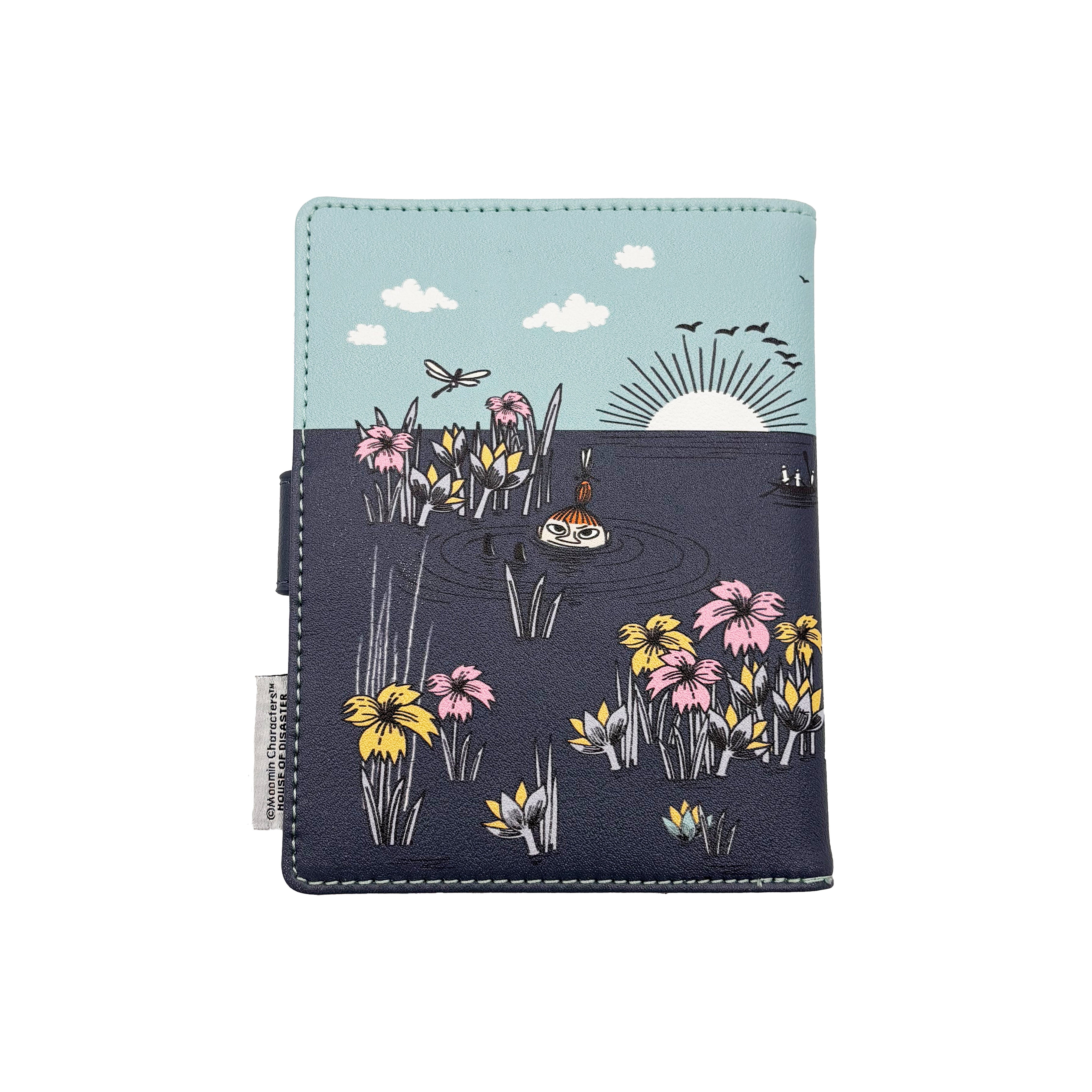Moomin Lotus Travel Wallet