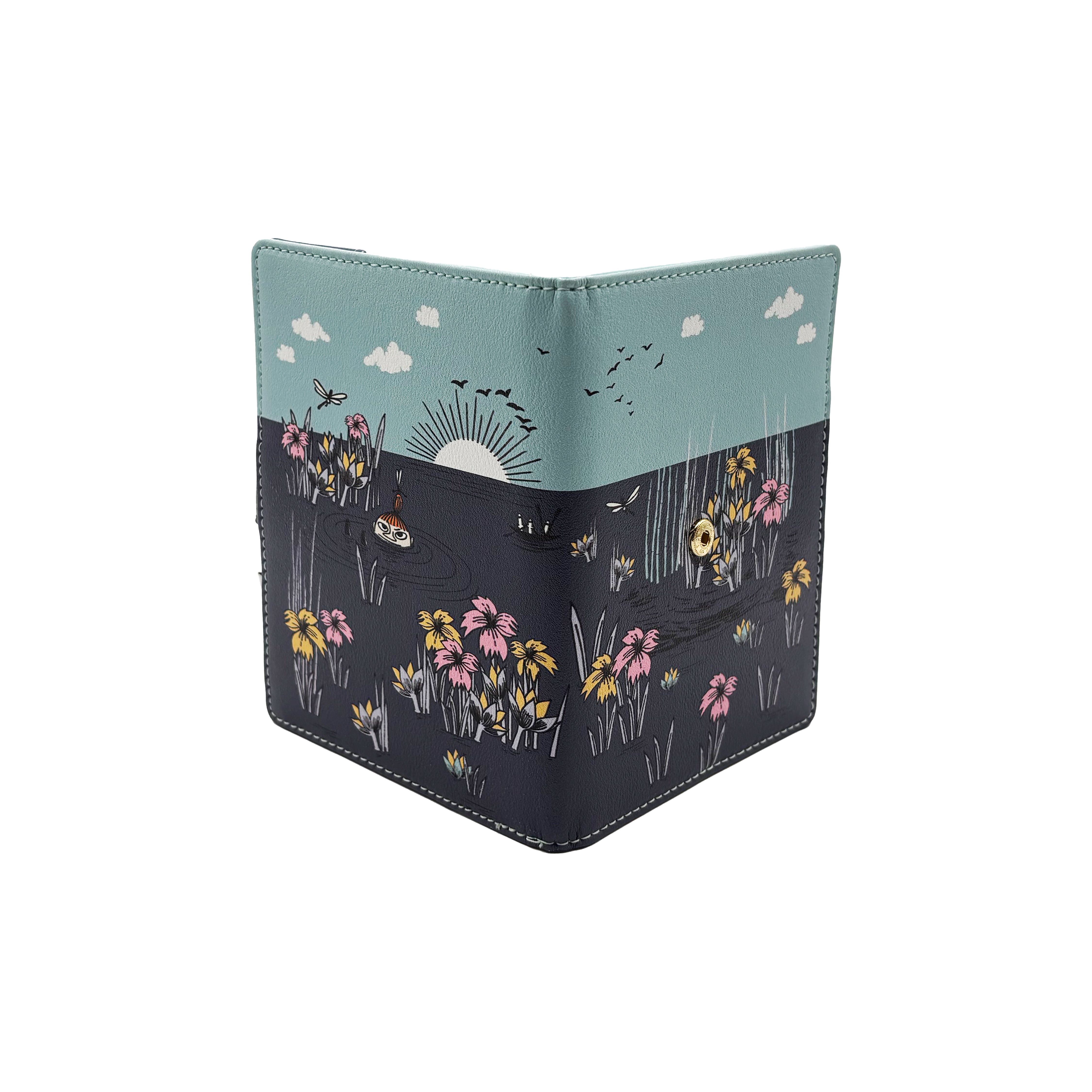 Moomin Lotus Travel Wallet