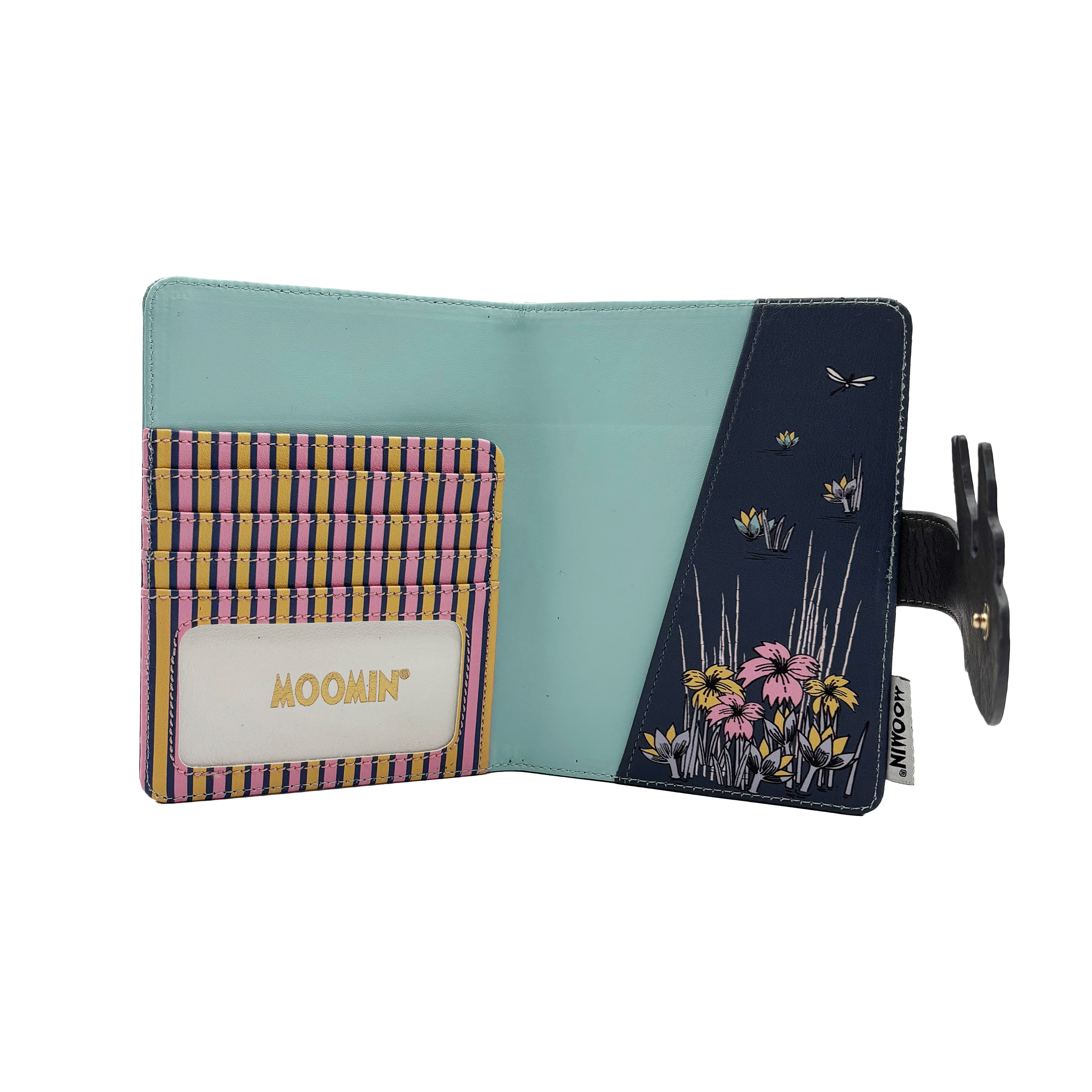 Moomin Lotus Travel Wallet