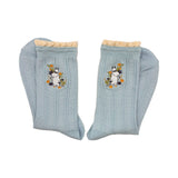 Moomin Blue Lace Moomin Socks