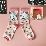 Moomin Love Floral Socks