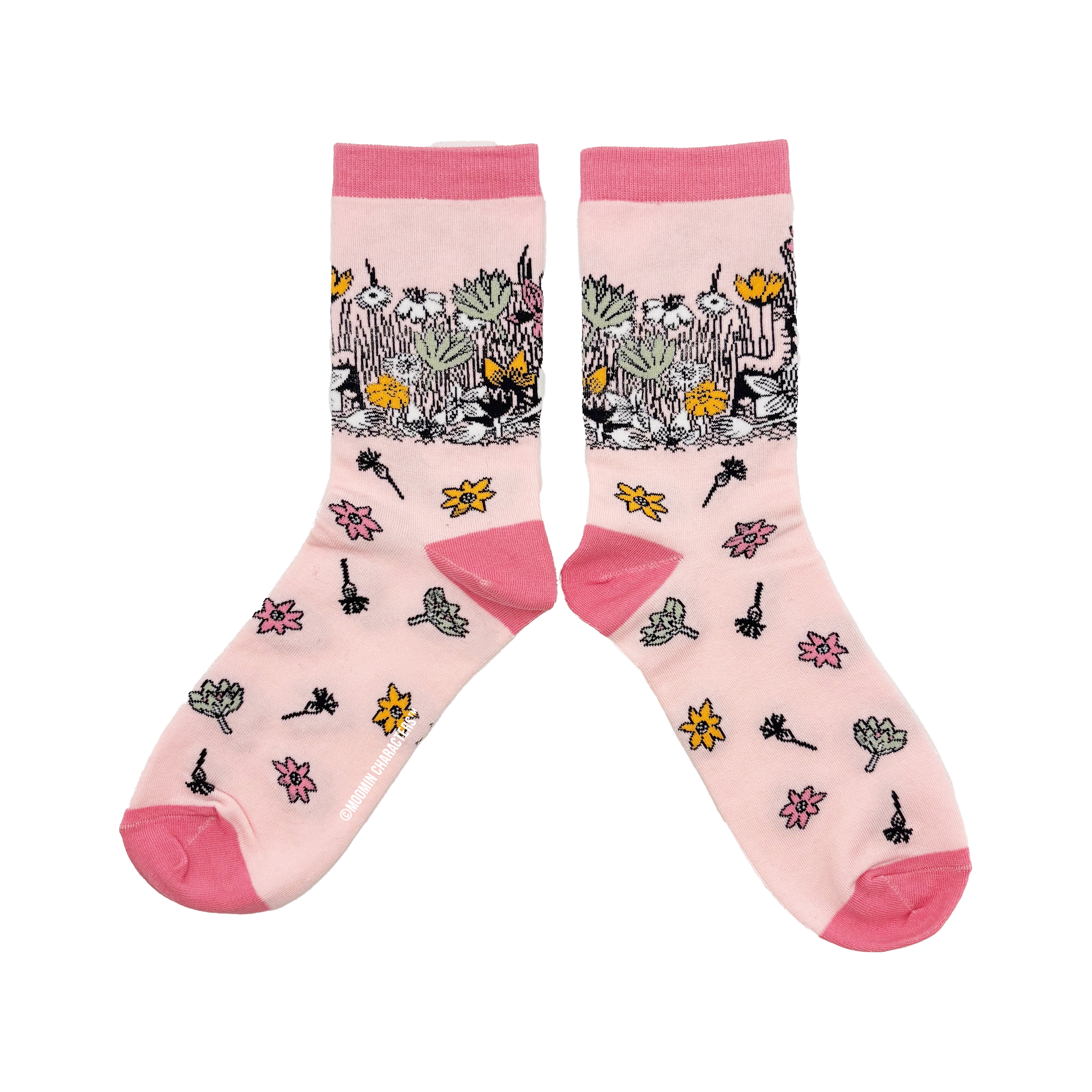 Moomin Love Floral Socks