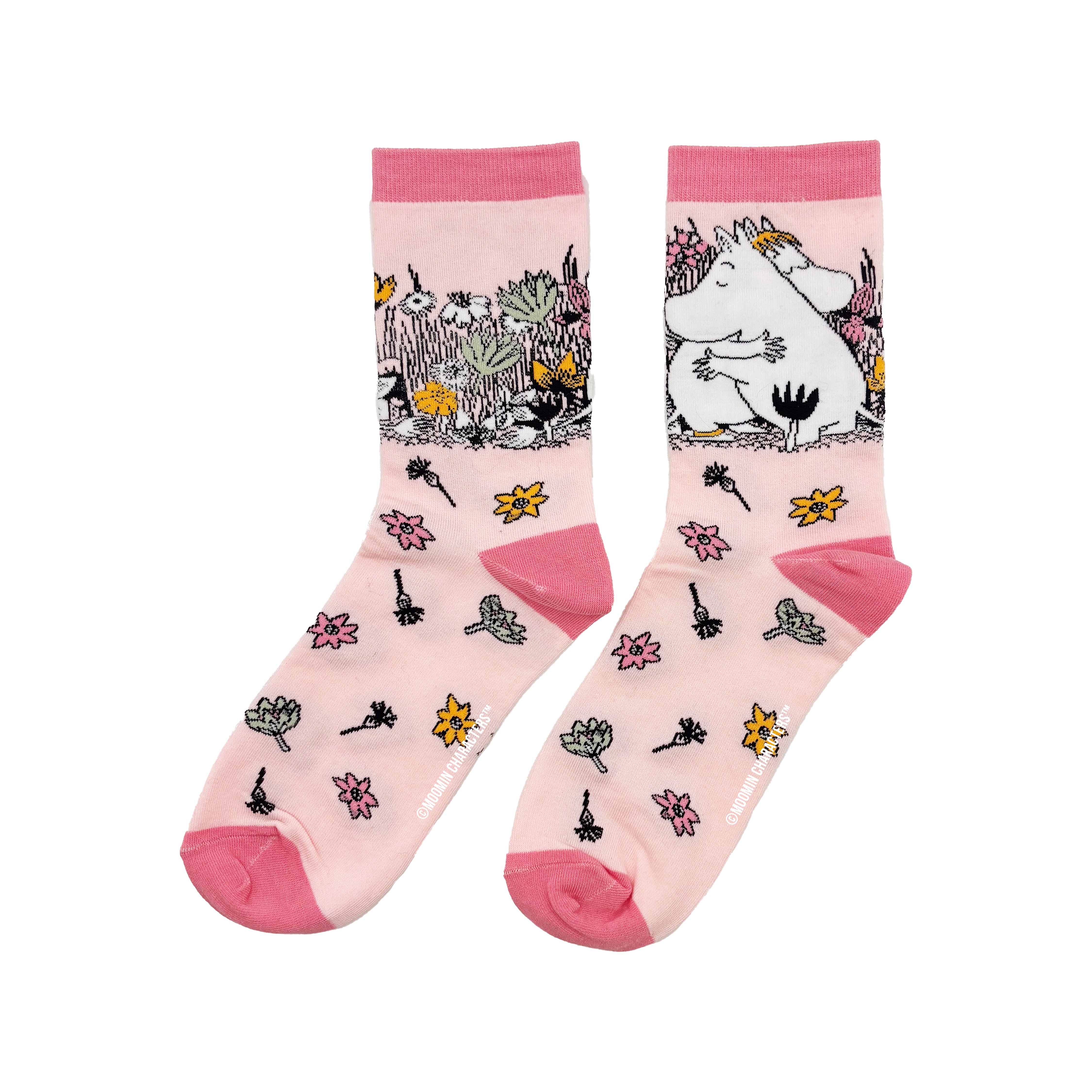 Moomin Love Floral Socks