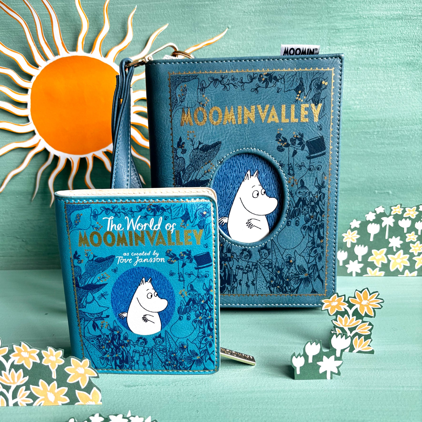 Moomin Blue Book Wallet