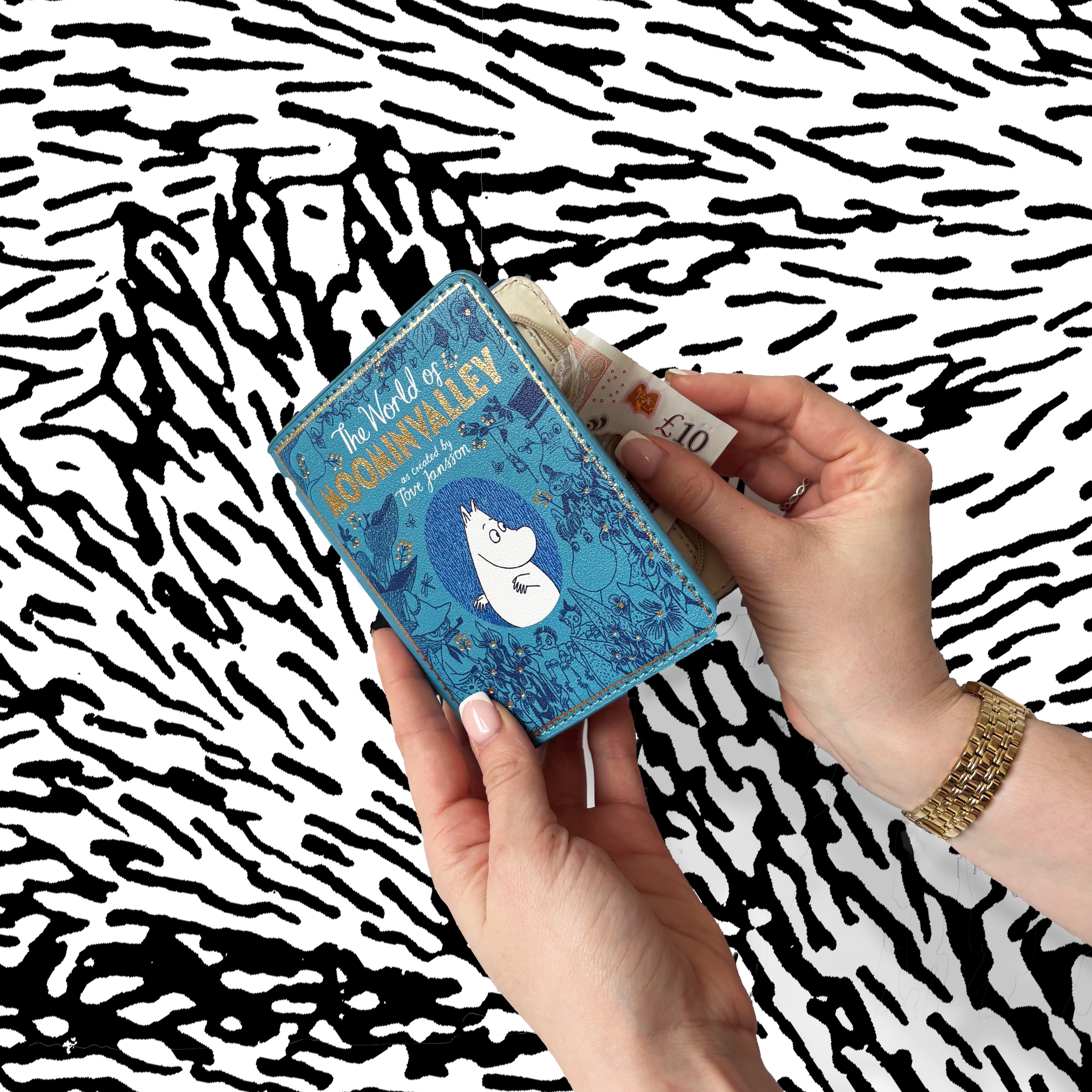 Moomin Blue Book Wallet