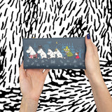 Moomin Blue Forest Wallet