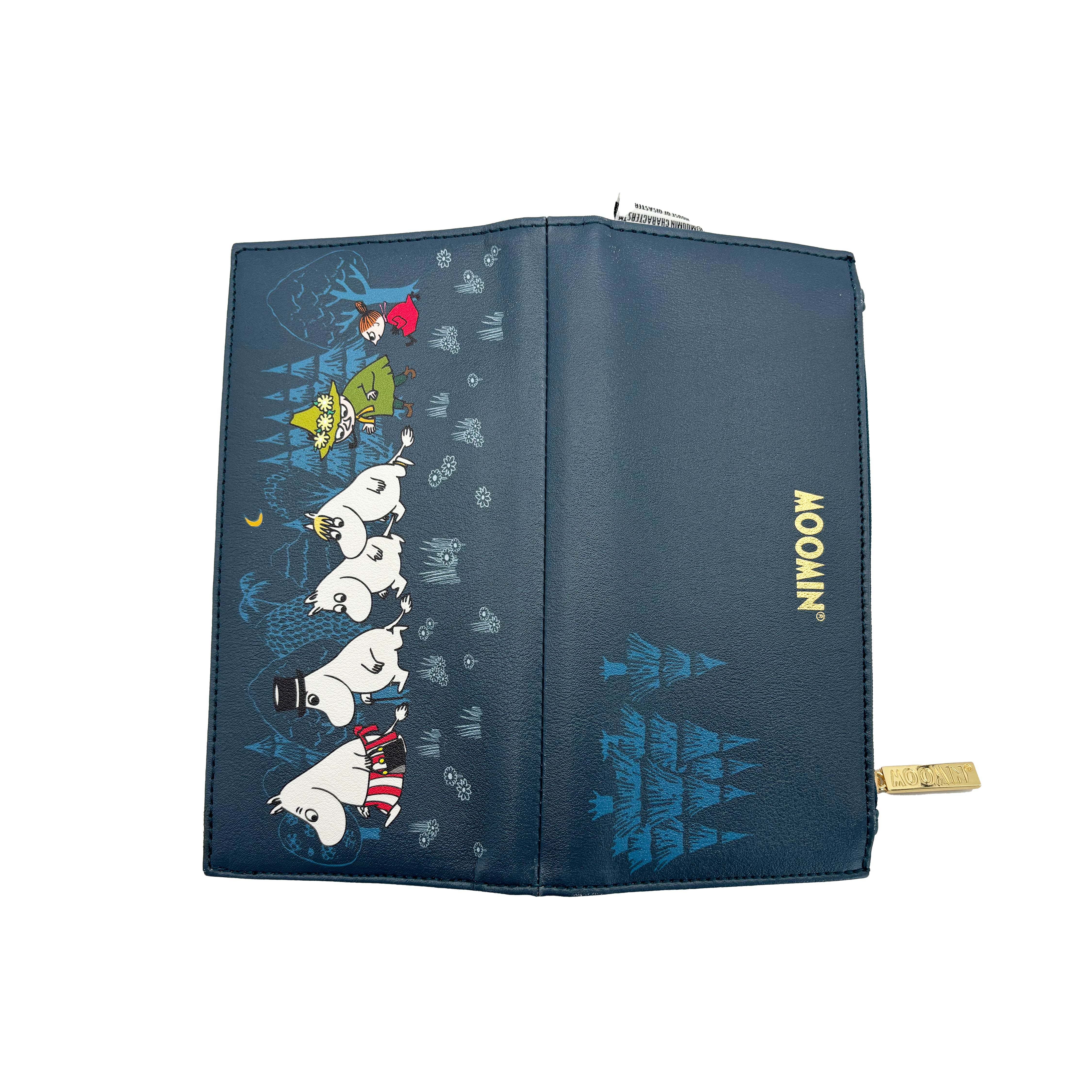 Moomin Blue Forest Wallet