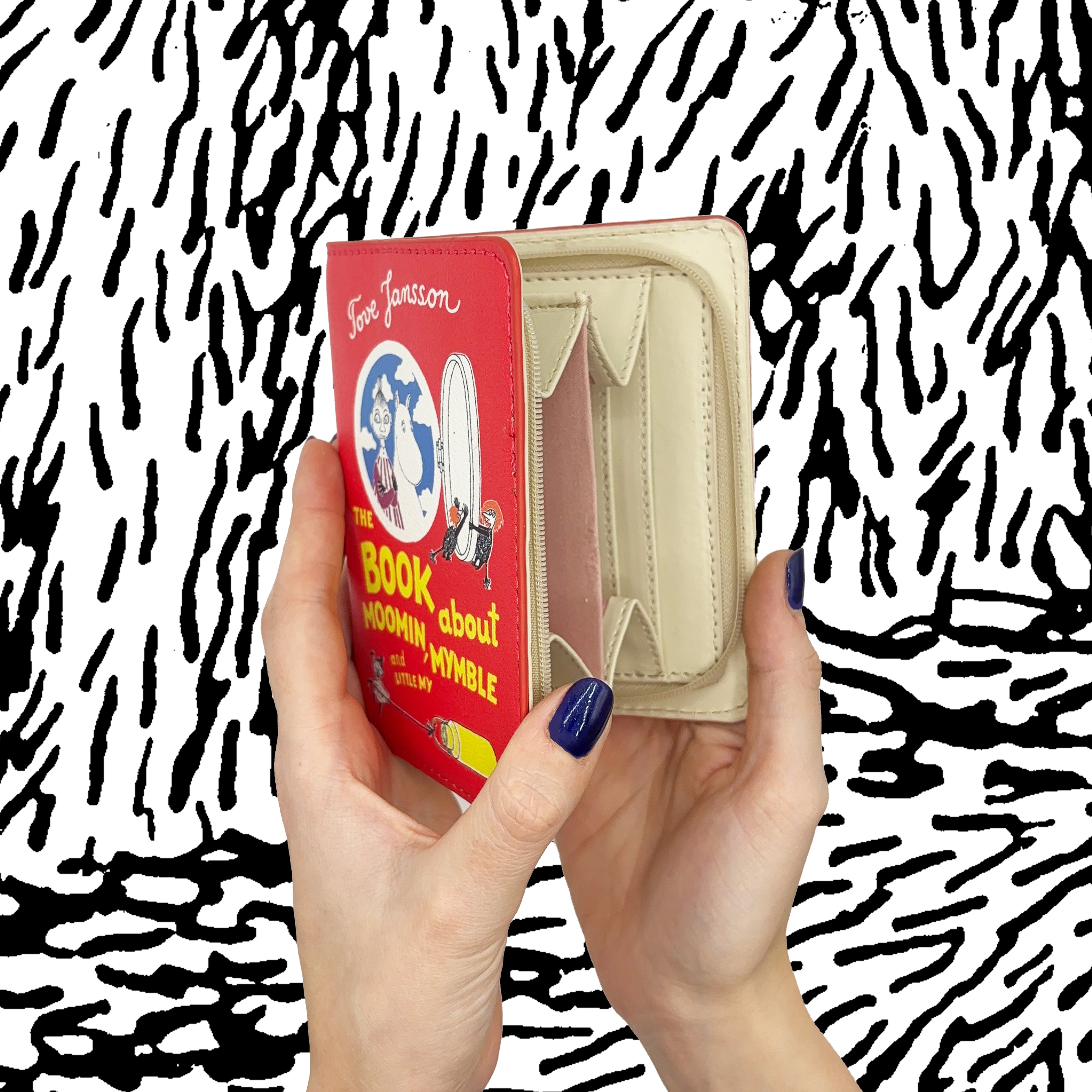 Moomin Red Book Wallet