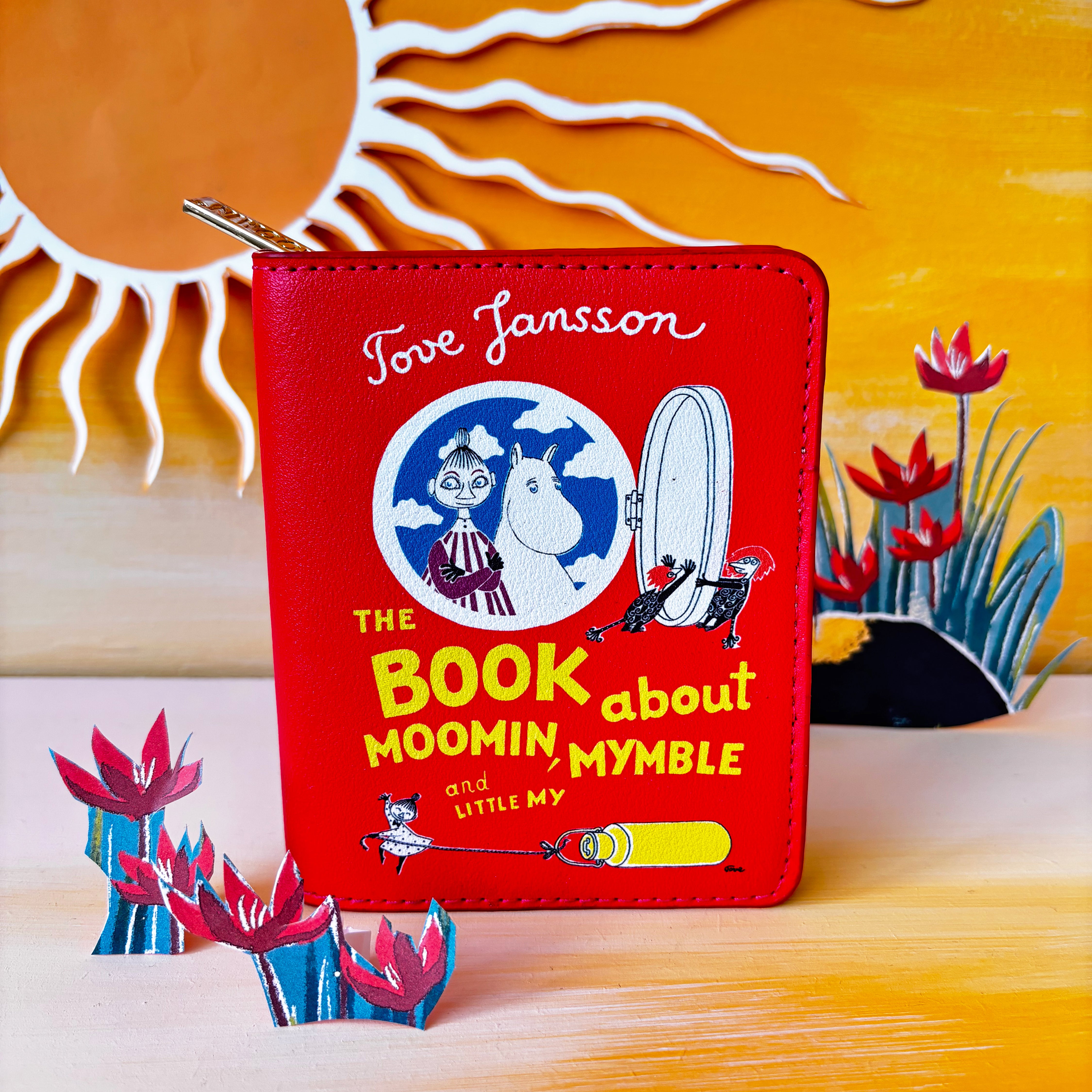 Moomin Red Book Wallet