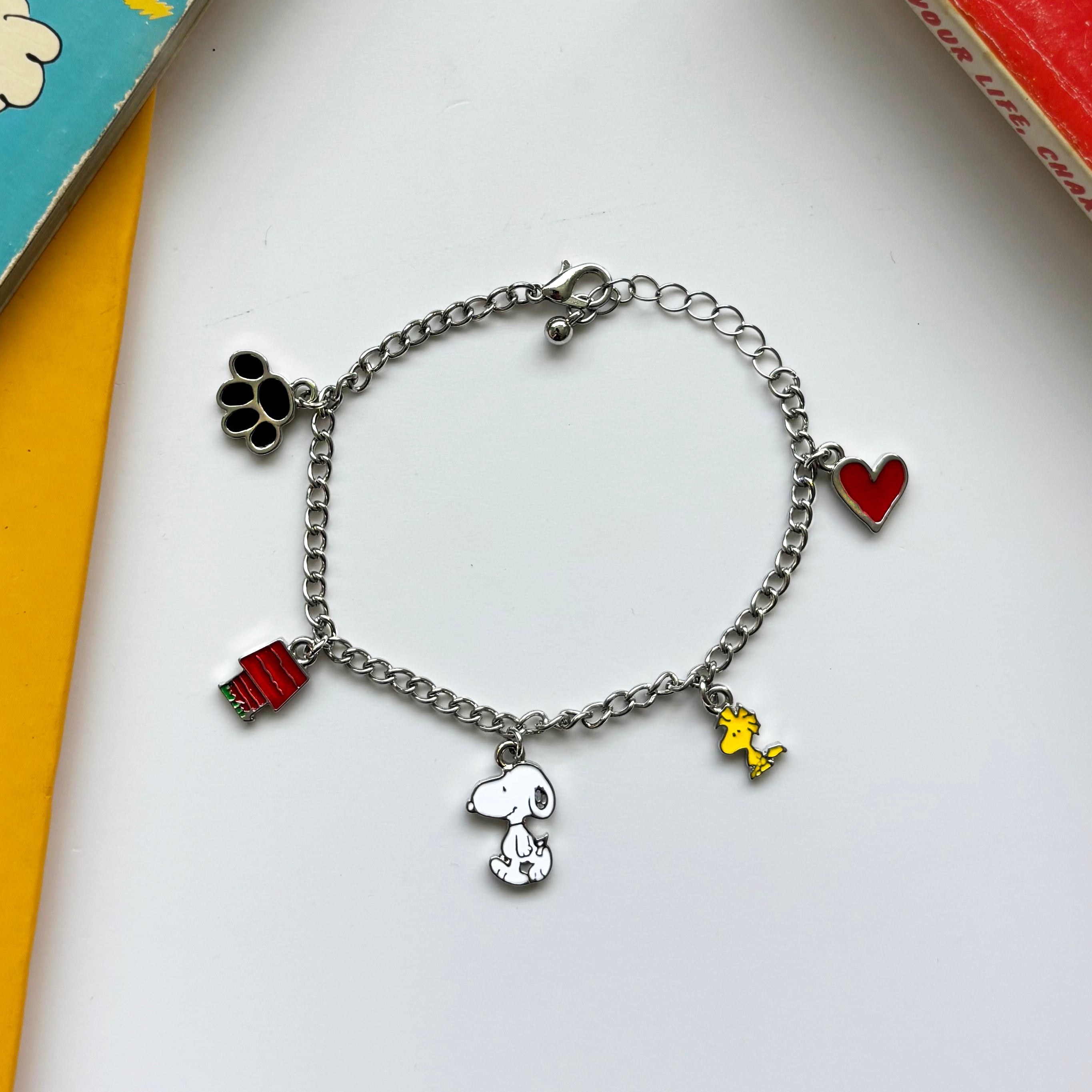 Peanuts Snoopy Charm Bracelet