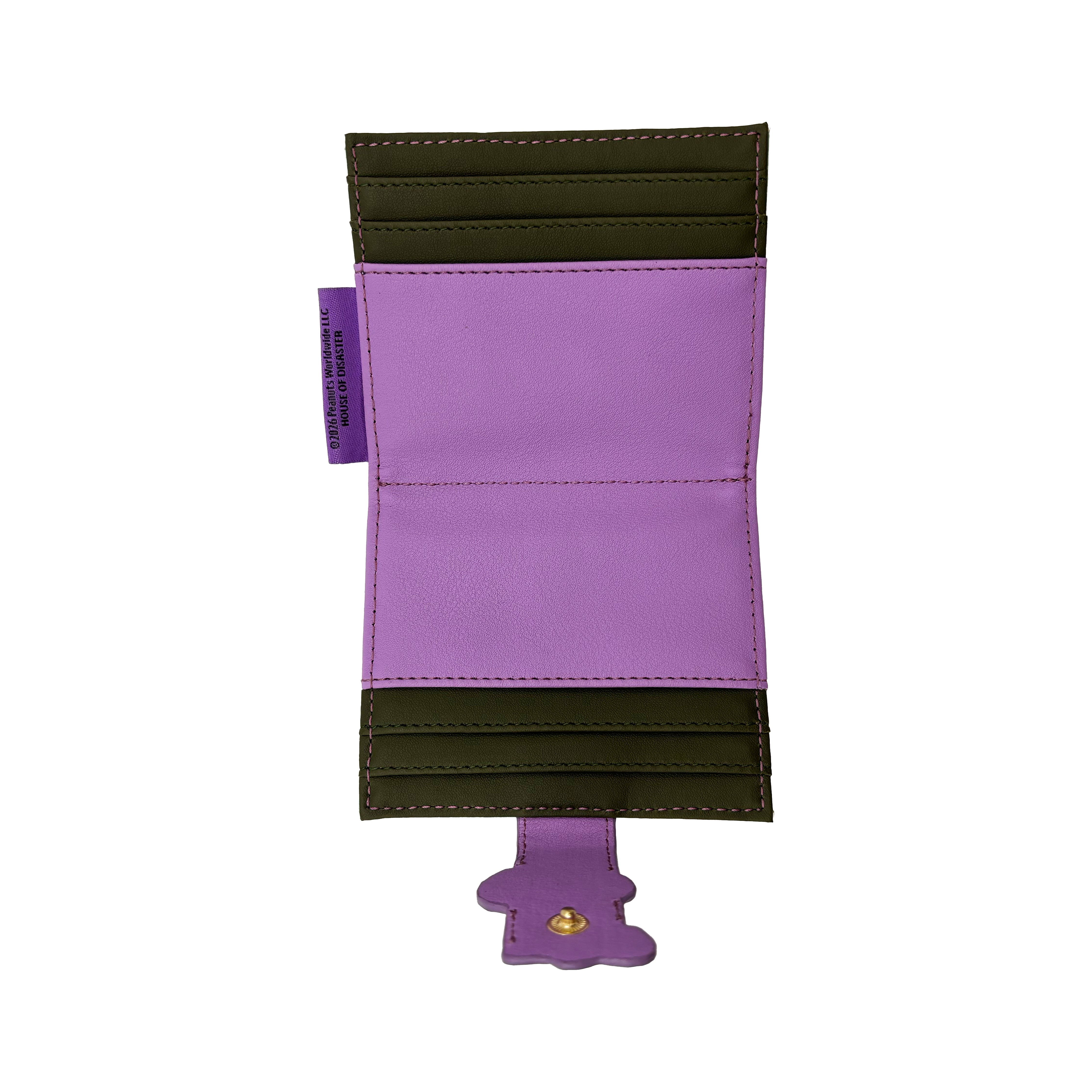 Peanuts In Bloom Foldover Cardholder