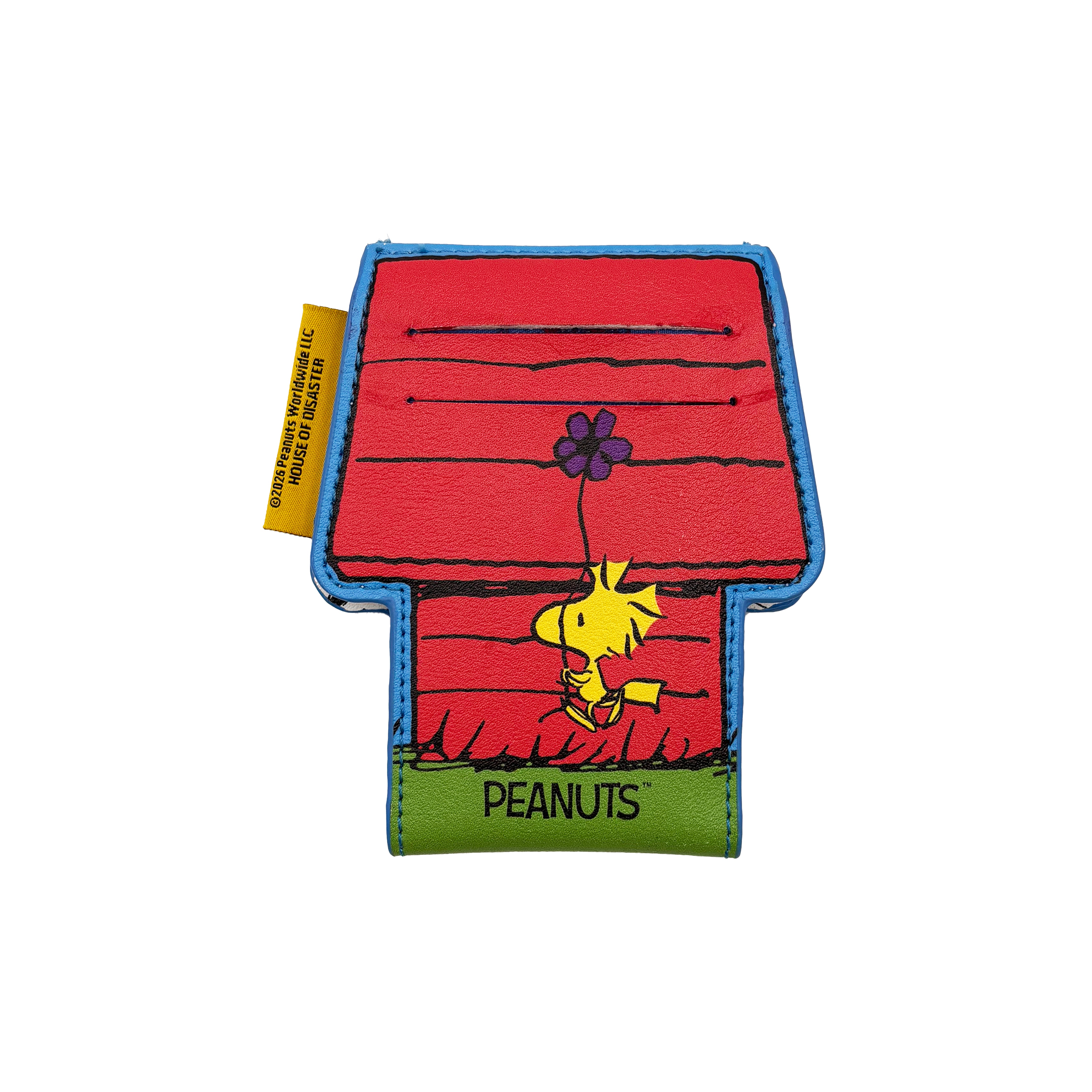 Peanuts Doghouse Foldover Cardholder