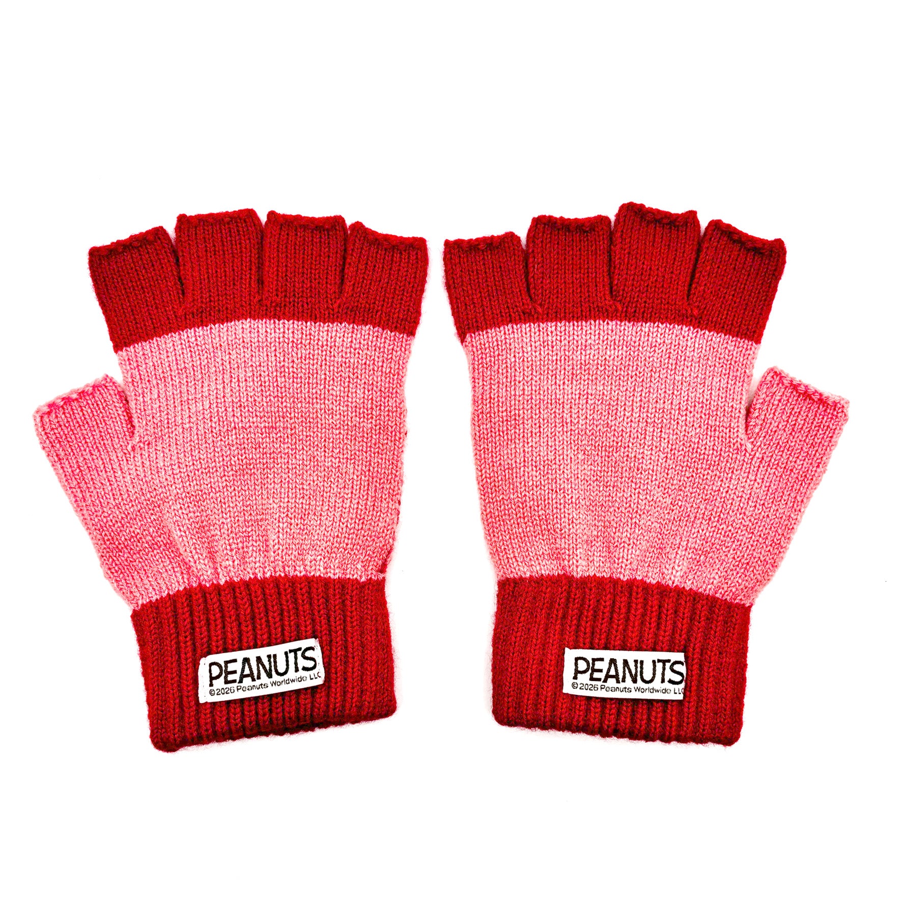 Peanuts Love Fingerless Gloves