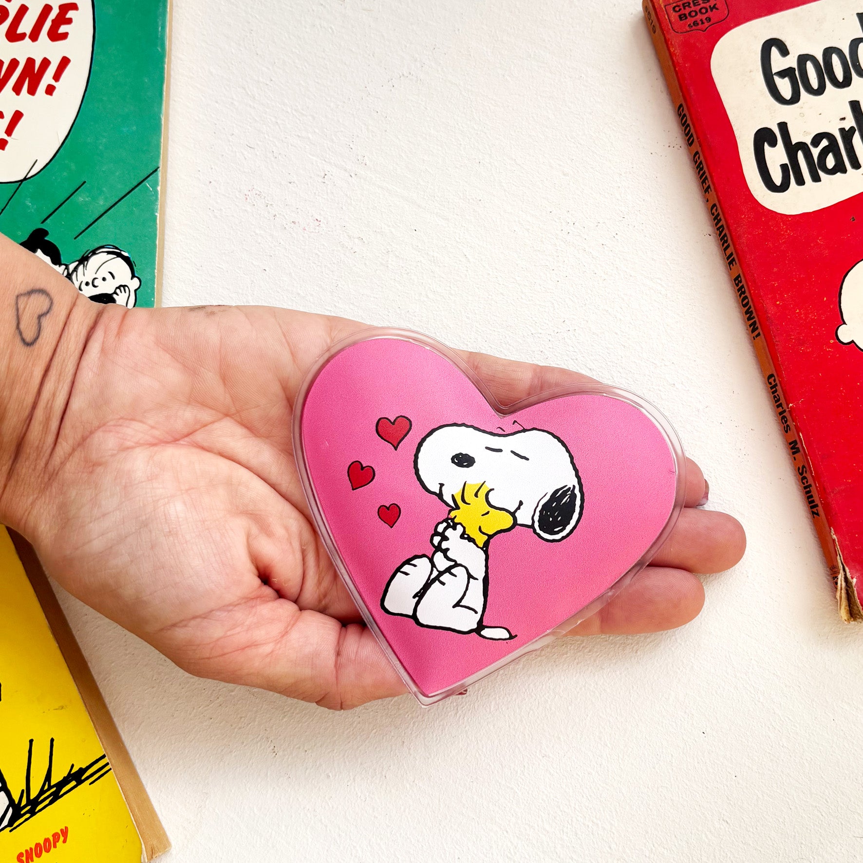 Peanuts Heart Hand Warmer