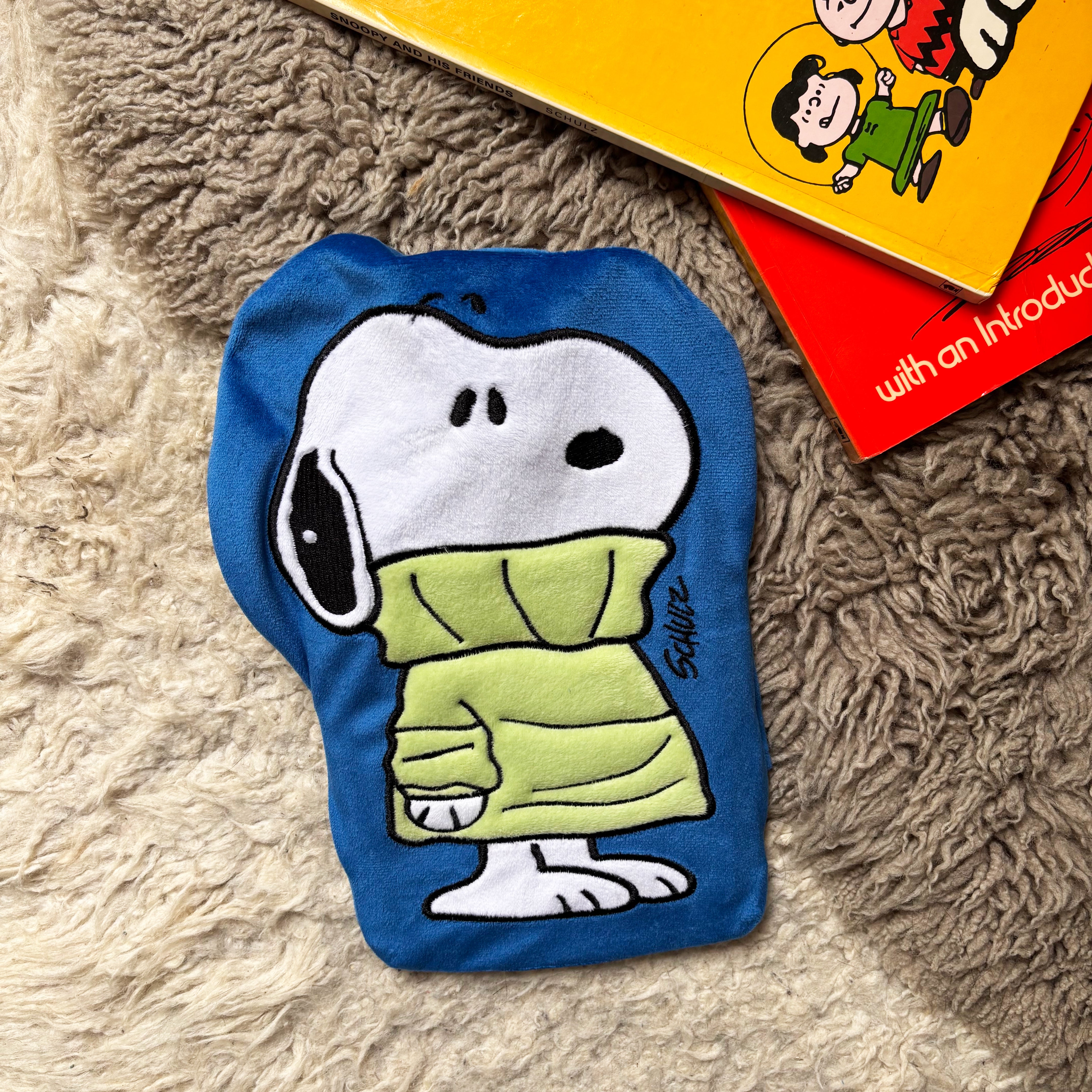 Peanuts Snoopy Jumper Mini Hot Water Bottle