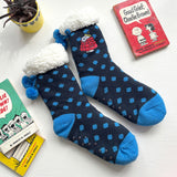 Peanuts Coat Slipper Socks