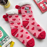 Peanuts Love Slipper Socks