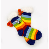 Peanuts Rainbow Slipper Socks