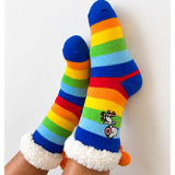 Peanuts Rainbow Slipper Socks