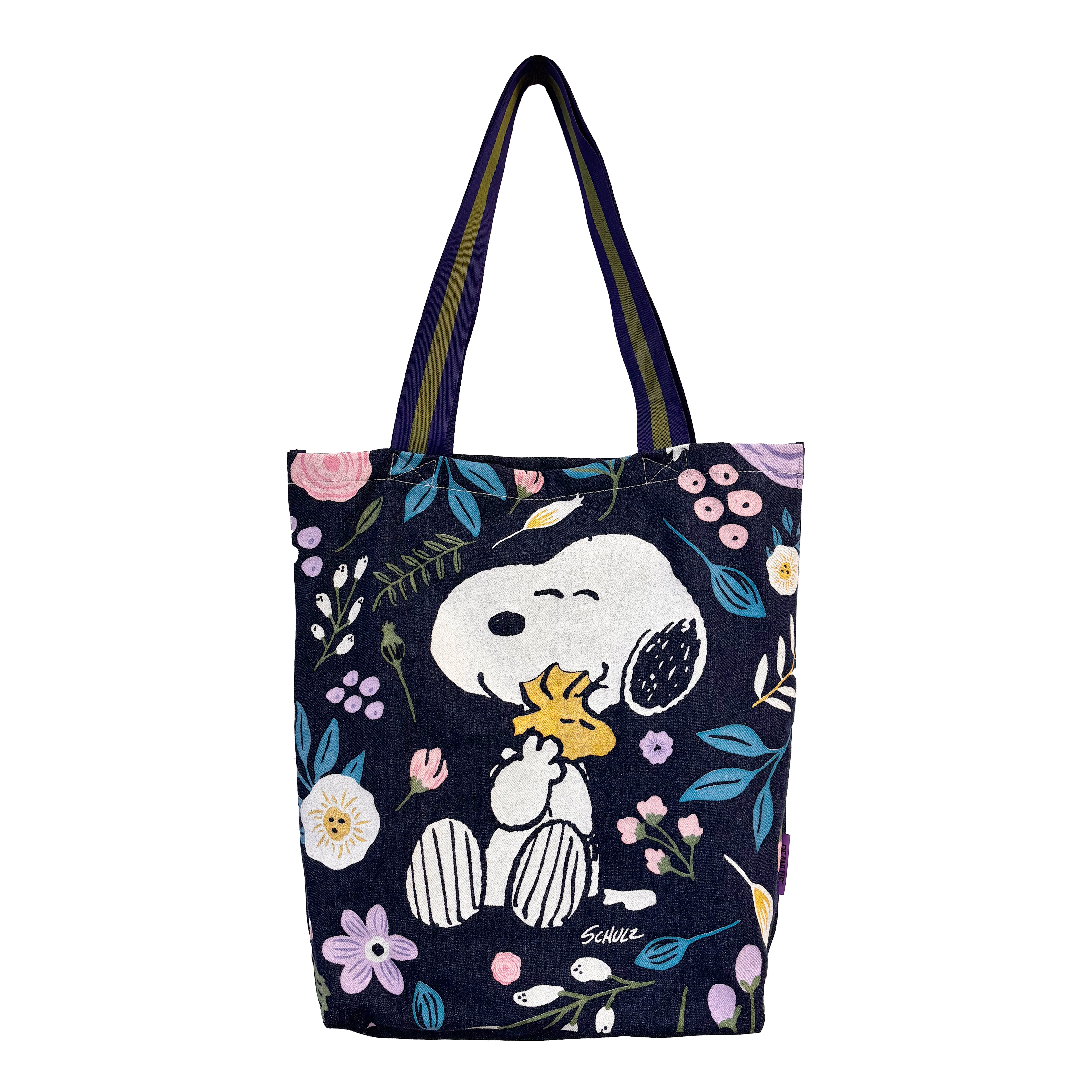 Peanuts In Bloom tote