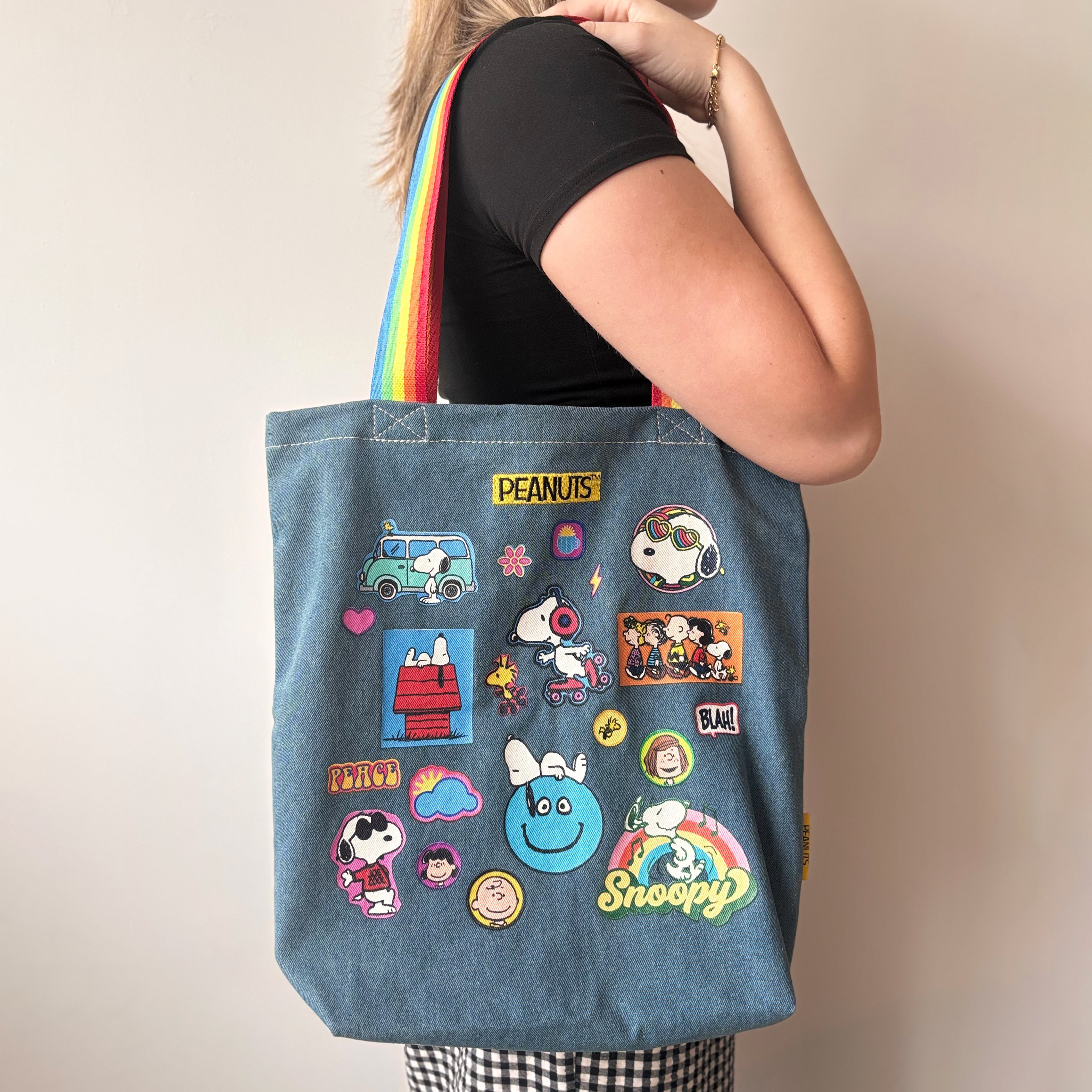 Peanuts Patch Tote Bag