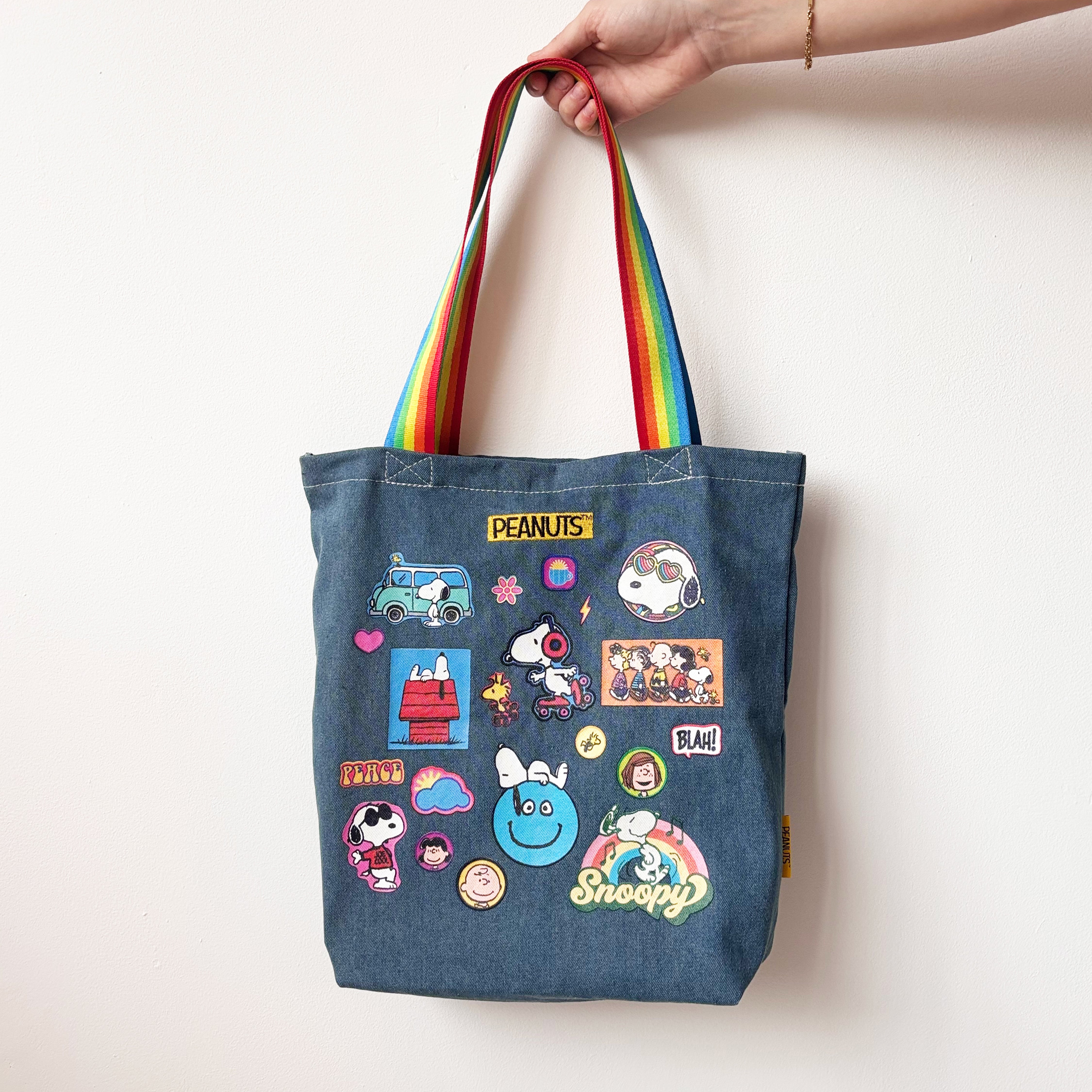 Peanuts Patch Tote Bag