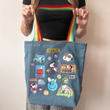 Peanuts Patch Tote Bag