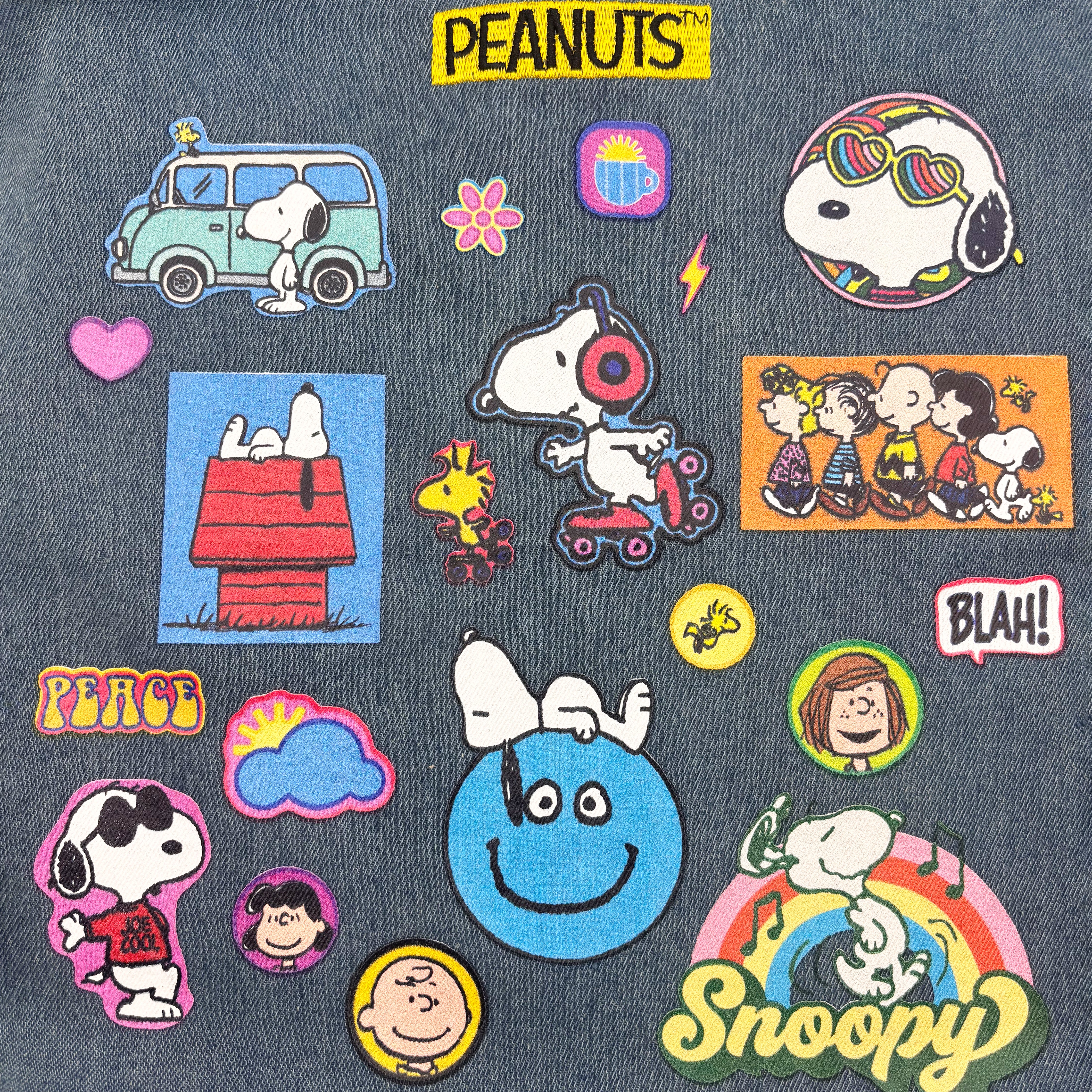Peanuts Patch Tote Bag