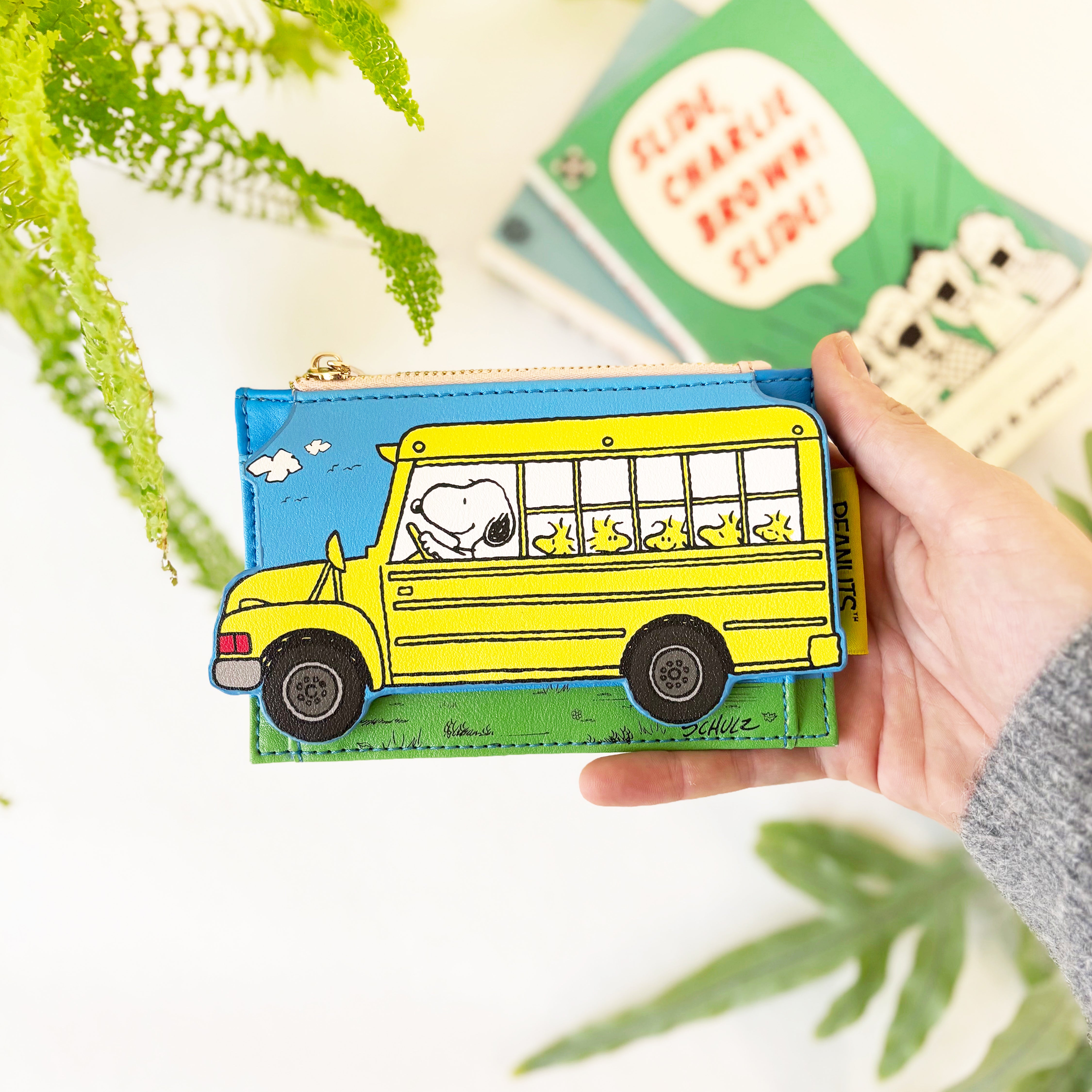 Peanuts Bus Zip Purse