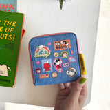 Peanuts Patch Zip Purse