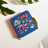 Peanuts Patch Zip Purse