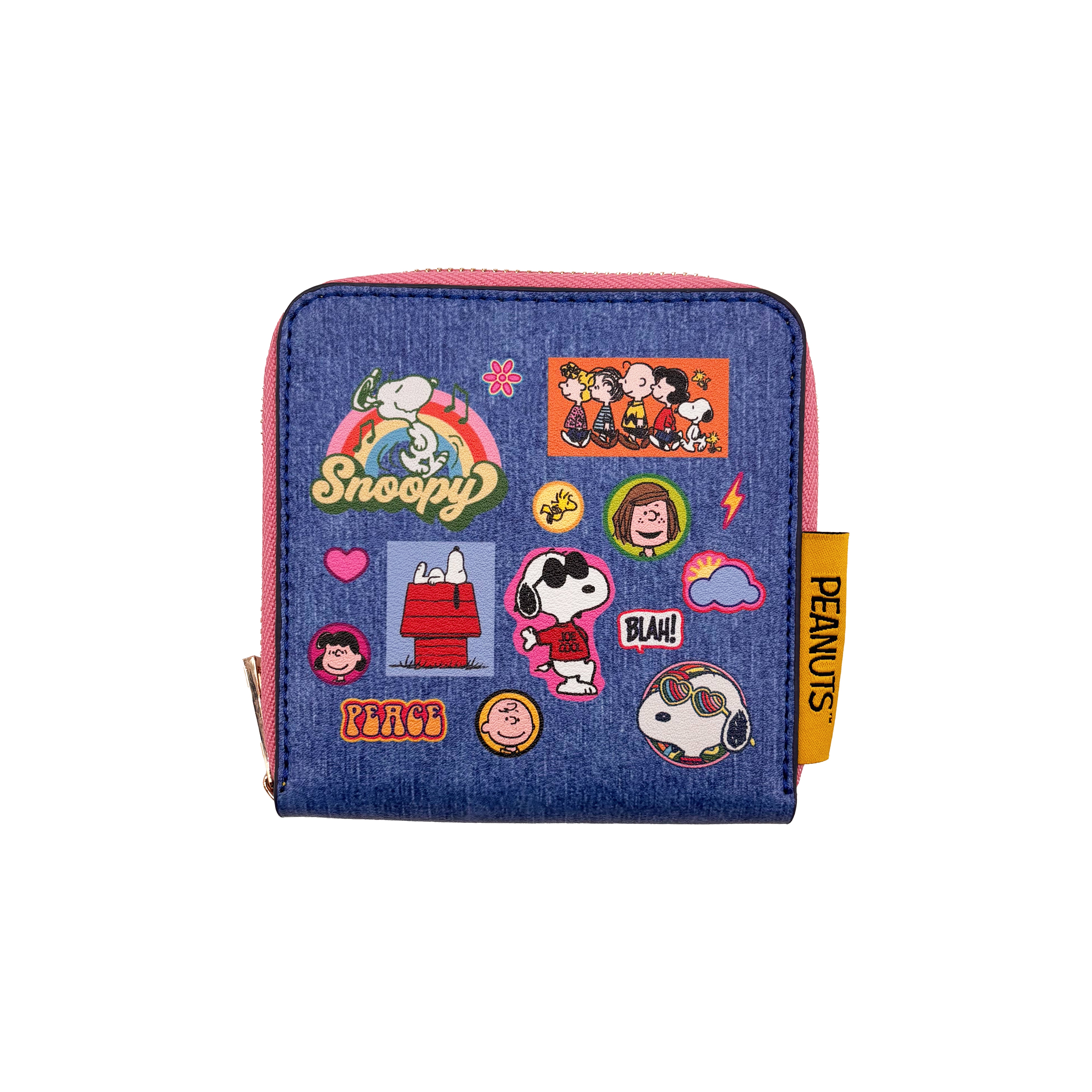 Peanuts Patch Zip Purse