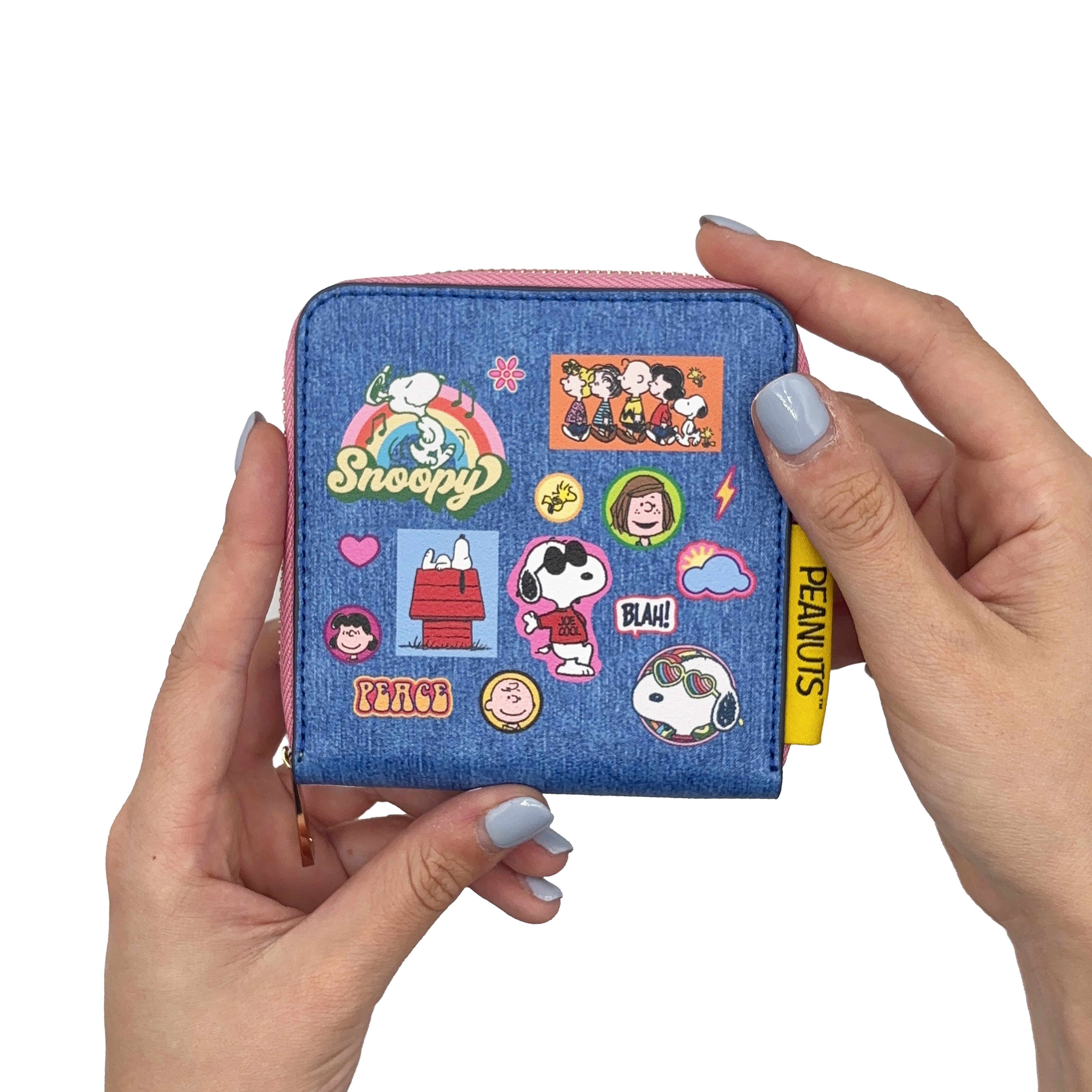 Peanuts Patch Zip Purse