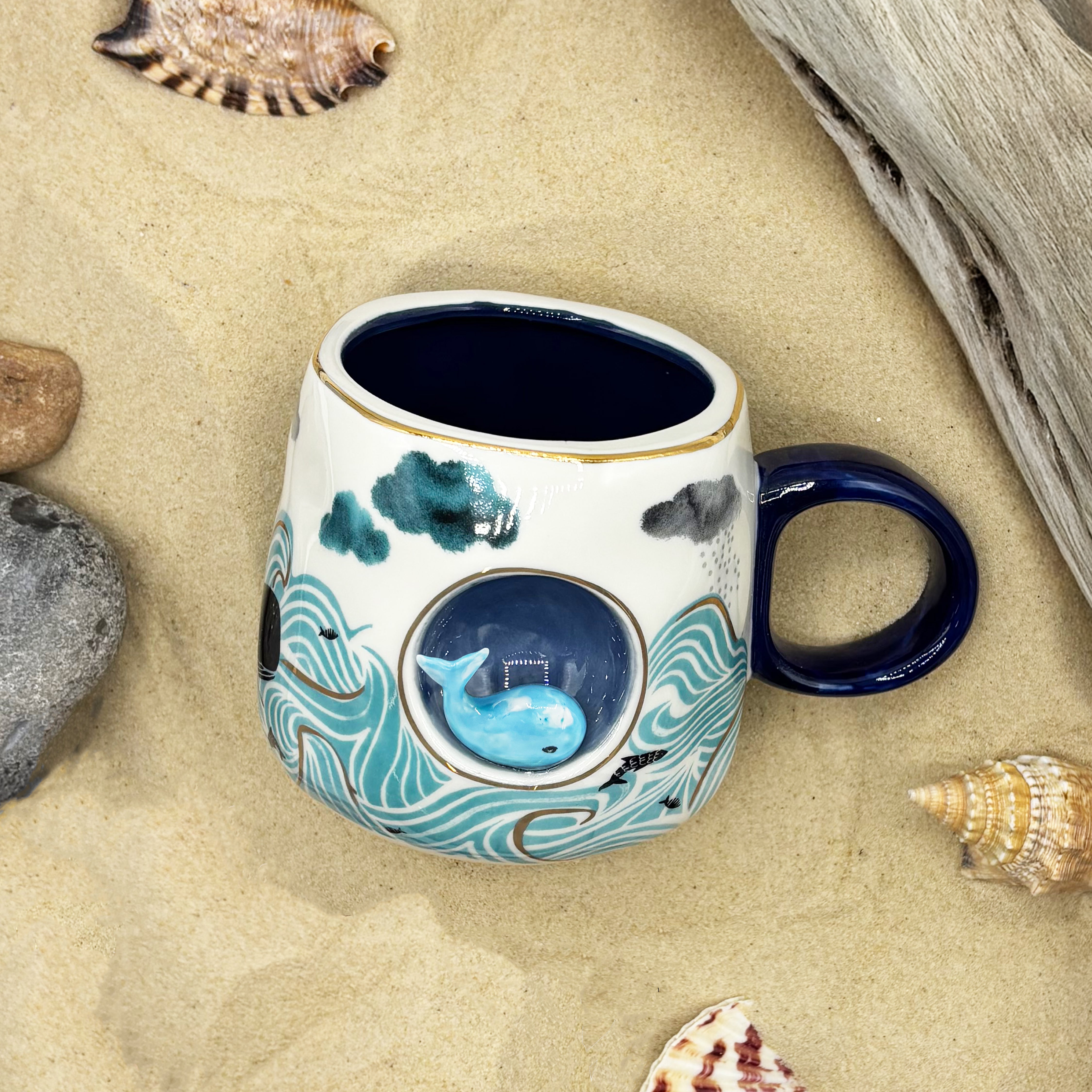 By The Sea 3D Cup