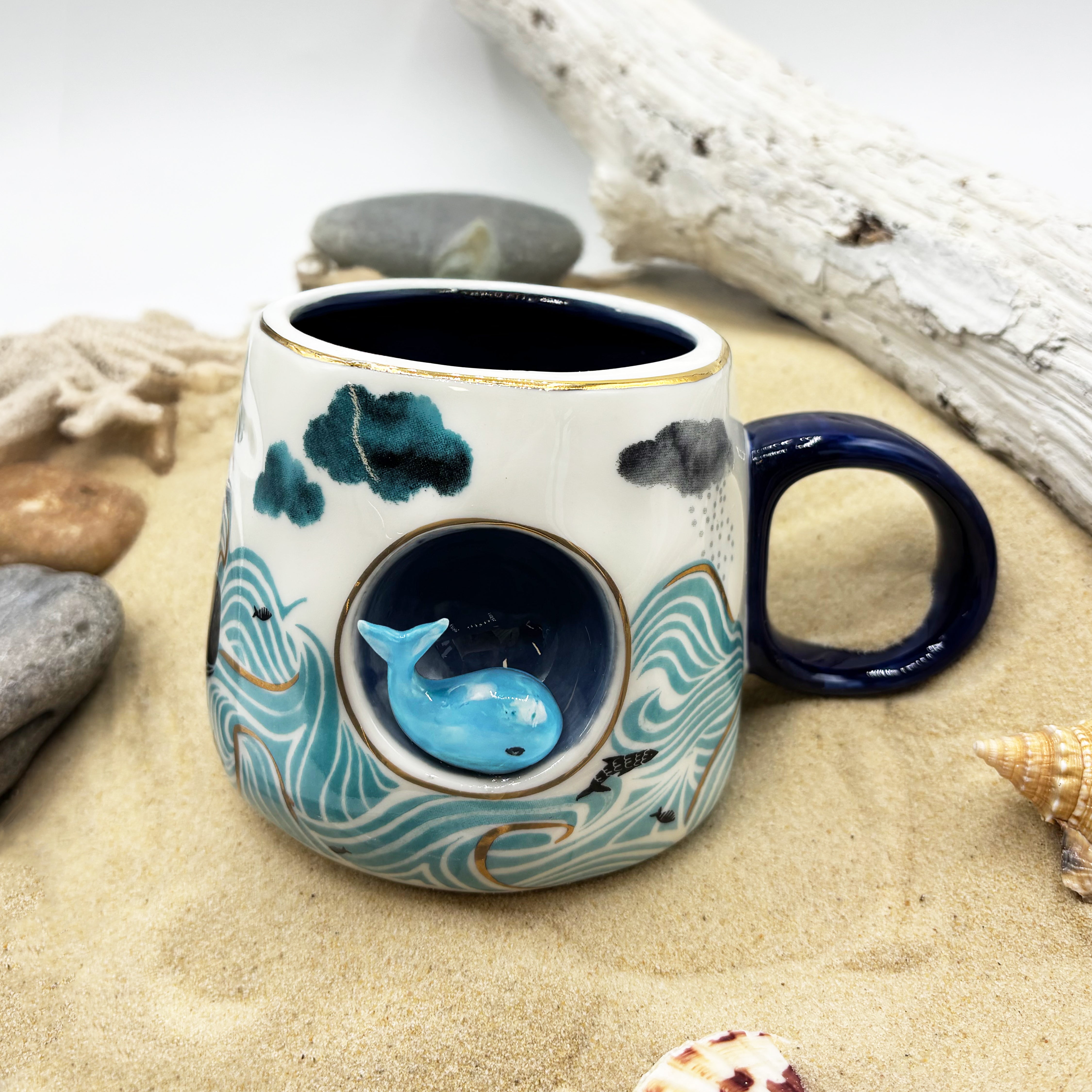 By The Sea 3D Cup