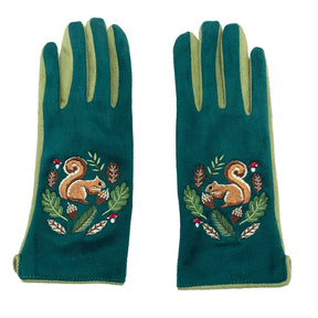 Secret Garden Squirrel Gloves