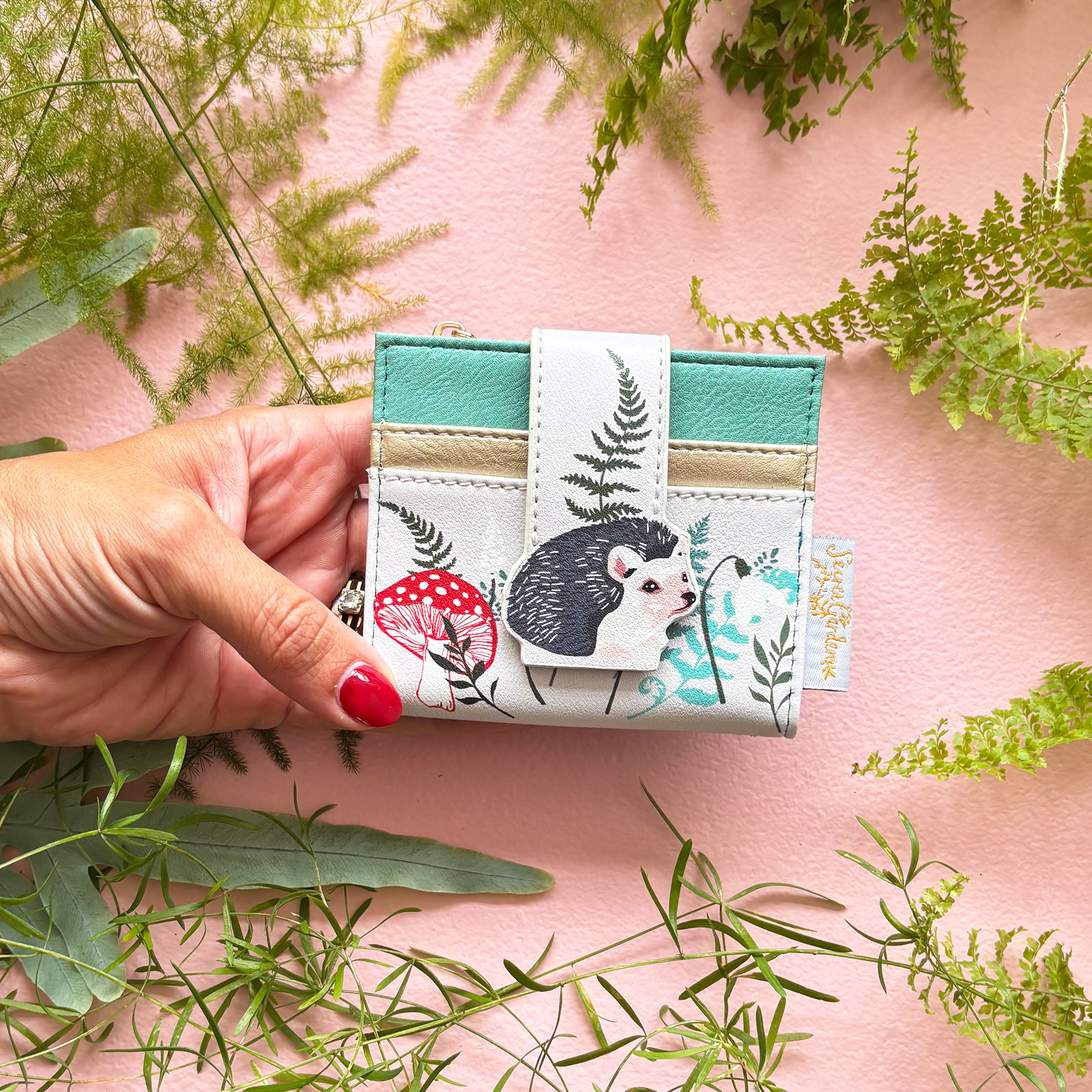 Secret Garden Hedgehog Purse