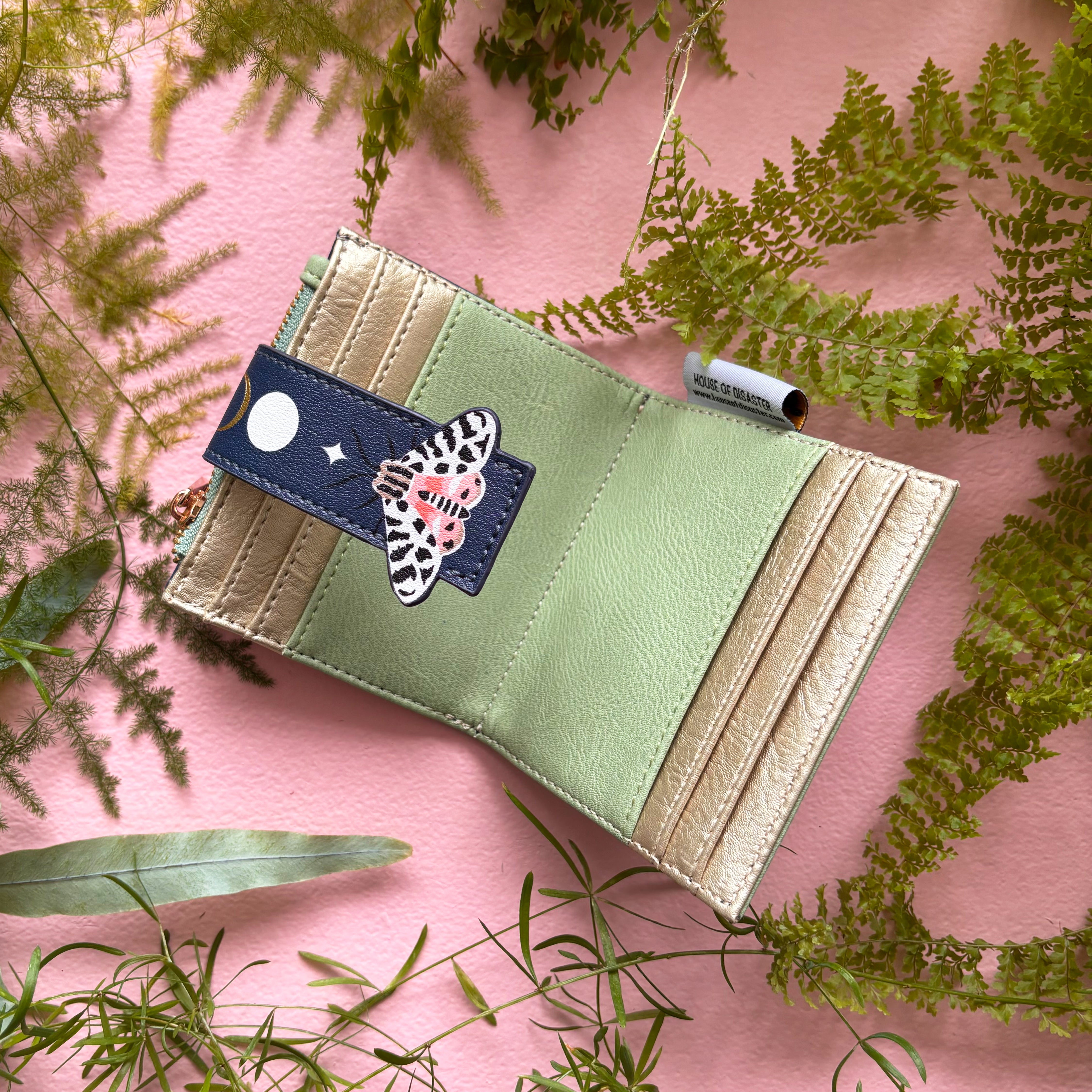 Secret Garden Moth Purse