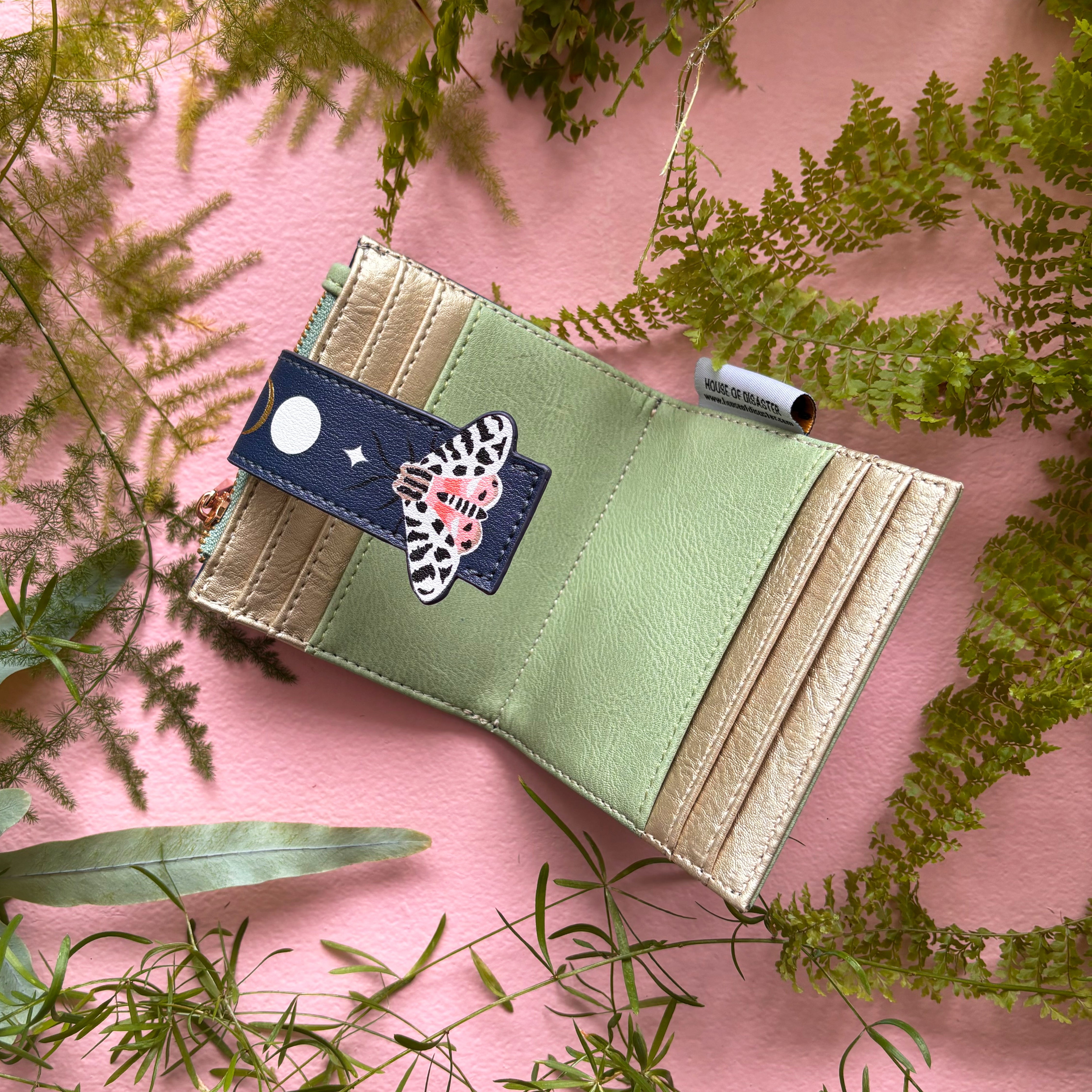 Secret Garden Moth Purse