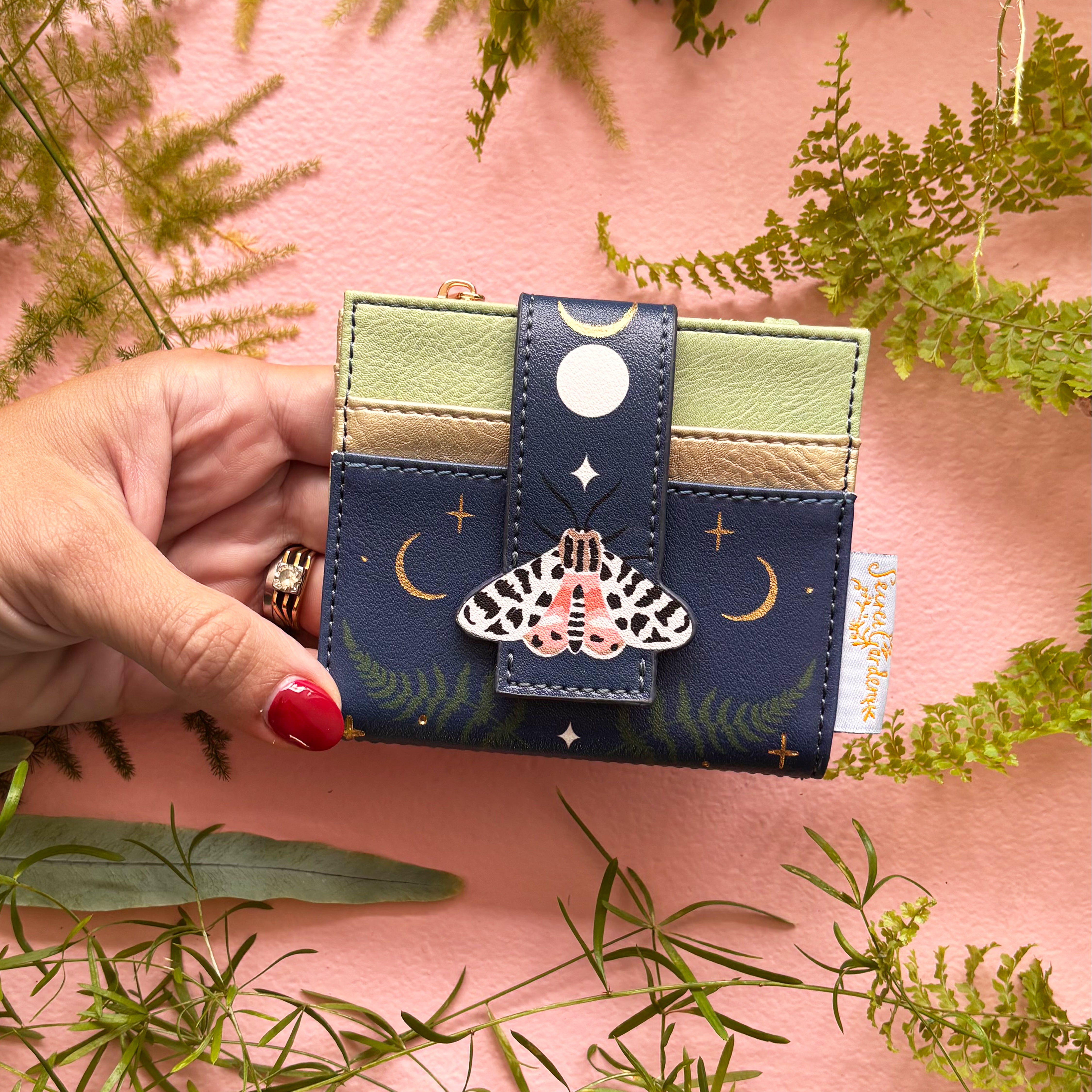 Secret Garden Moth Purse